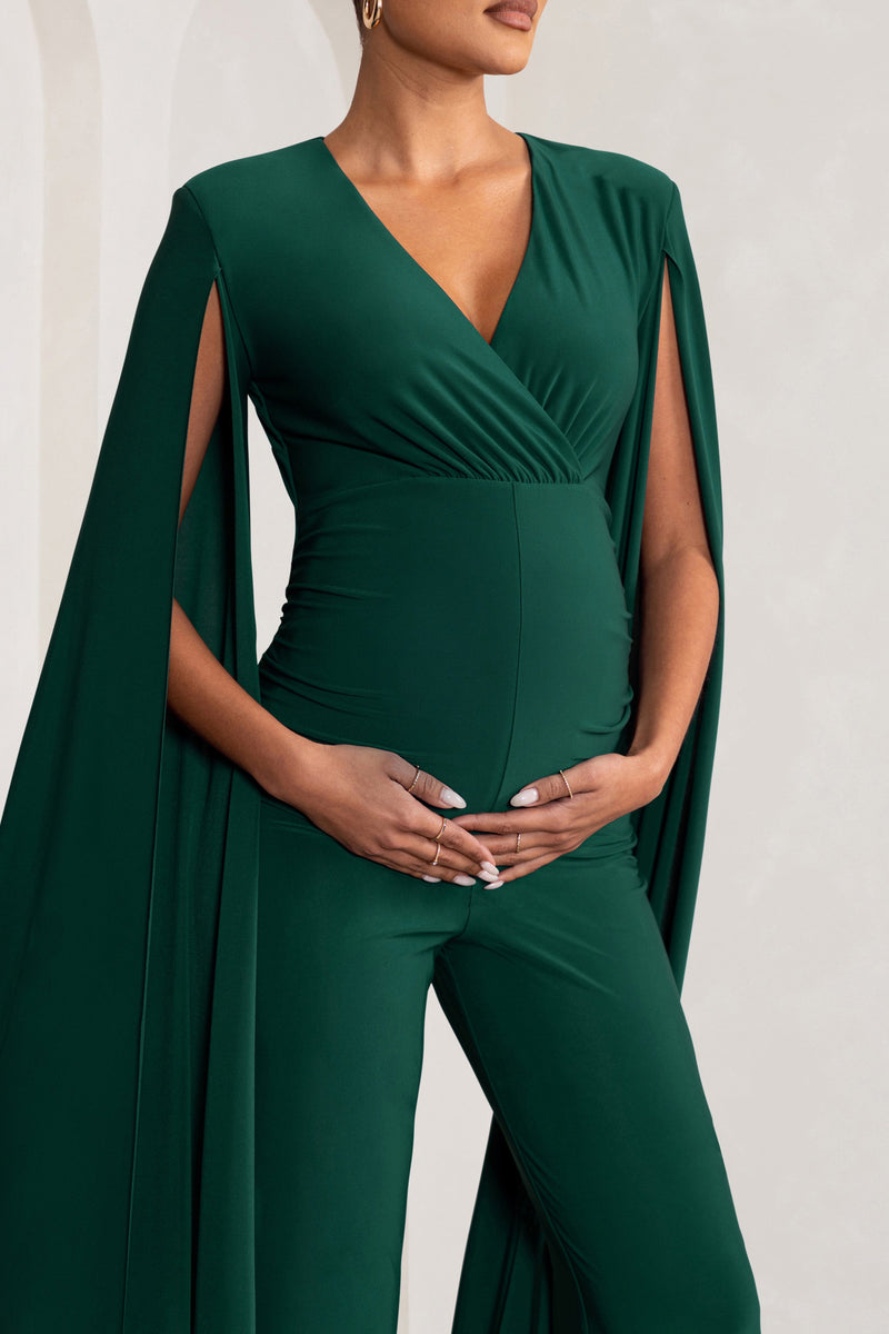 Dressy maternity hot sale jumpsuit