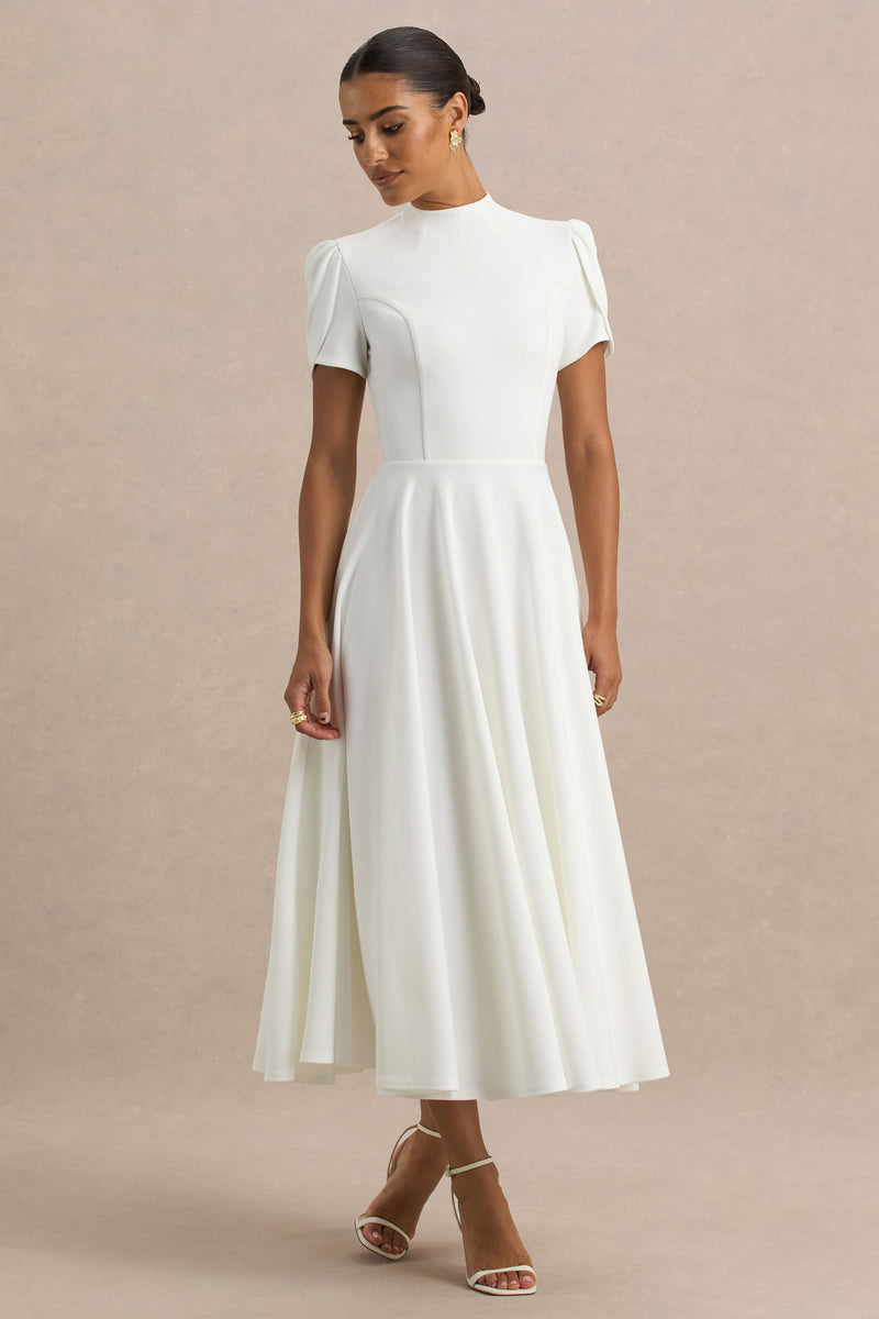 Vicky™ - Casual Elegance Midi Dress