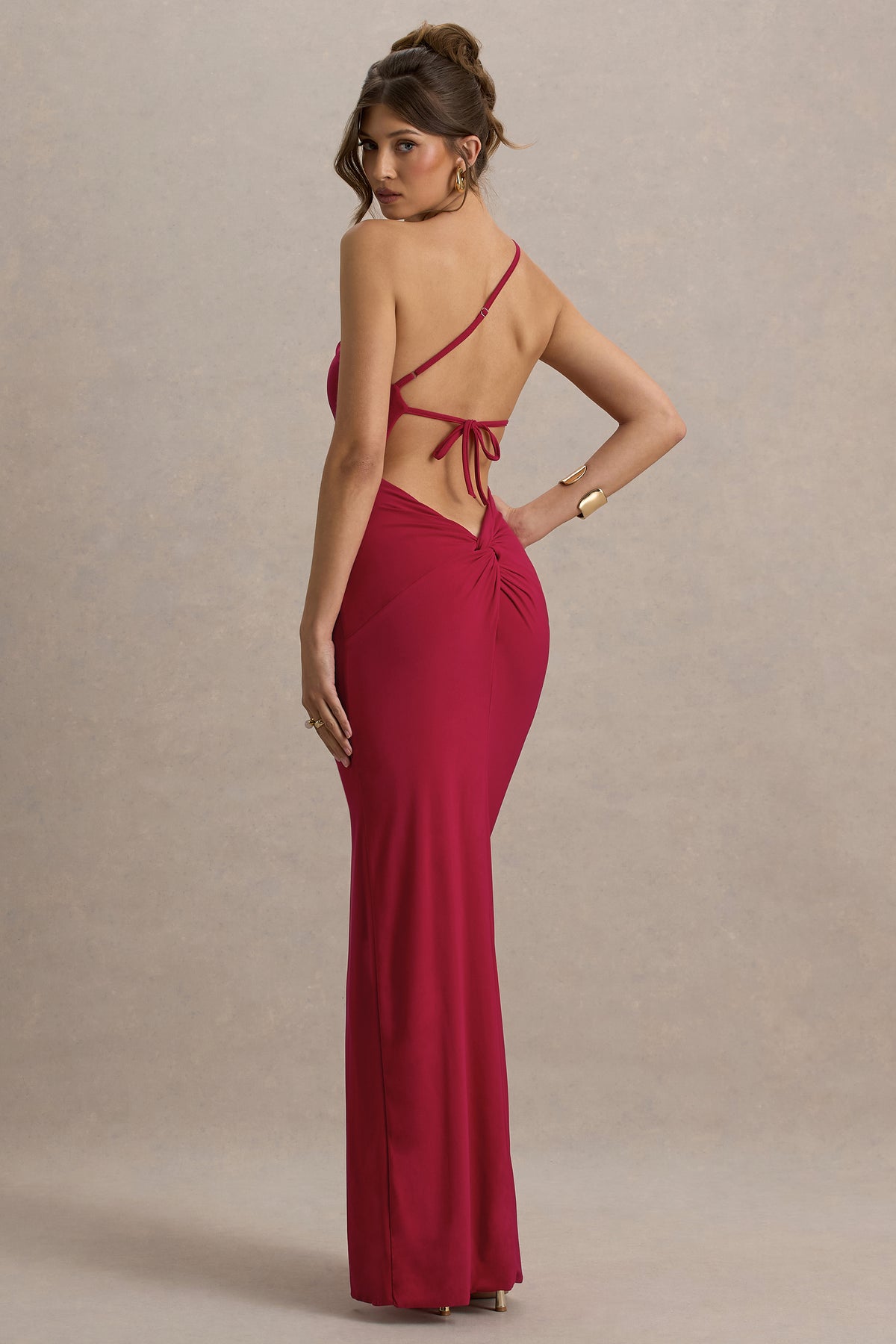 CC_HR_CL127621004 - Dressing Up Red One Shoulder Maxi Dress With Open Back Detail 09 - HERO SHOT.jpg