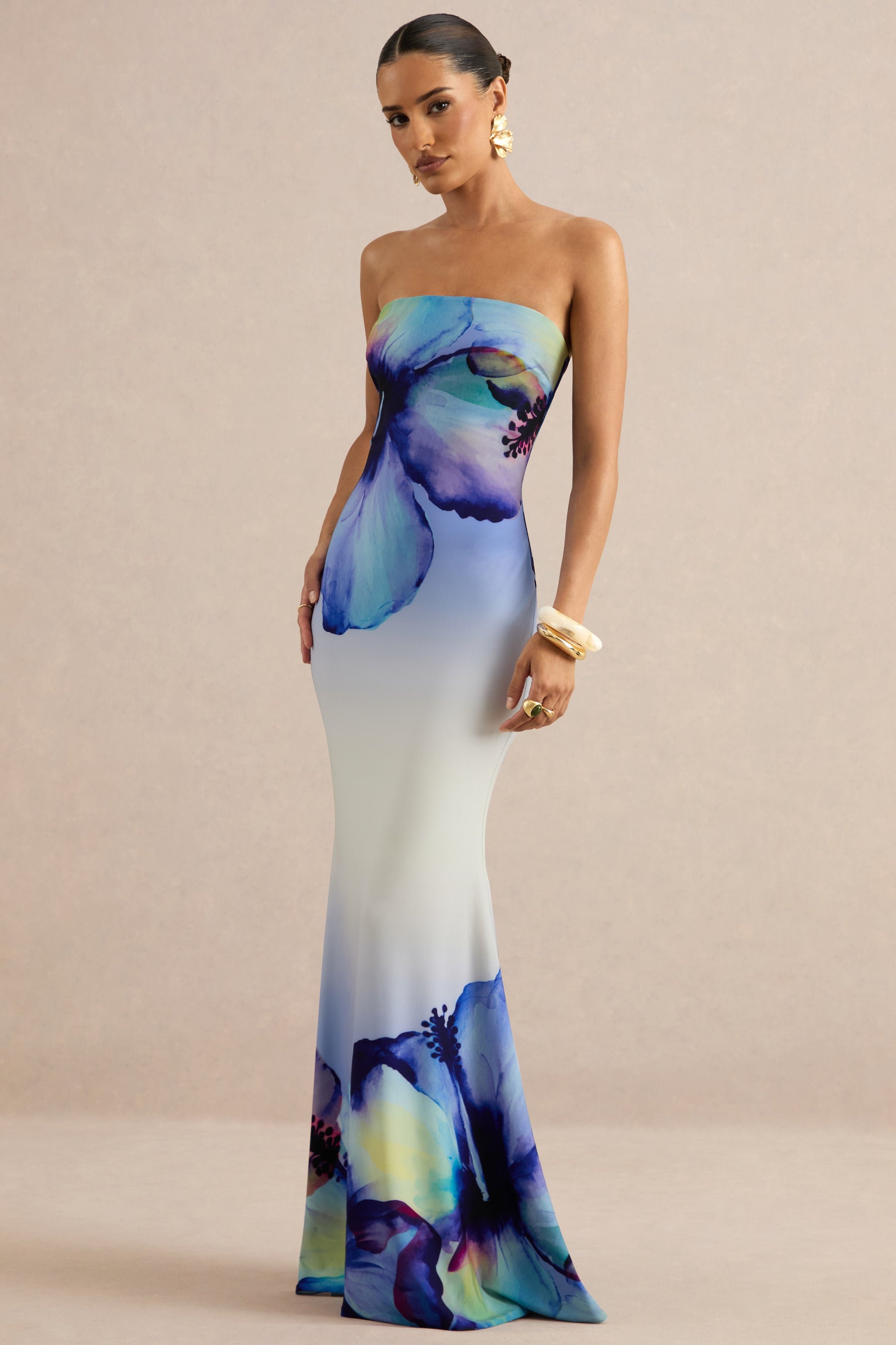 ECM_HR_CL129967013 - Ceremony | Blue Ombre Floral Print Bandeau Maxi Dress 1.jpg