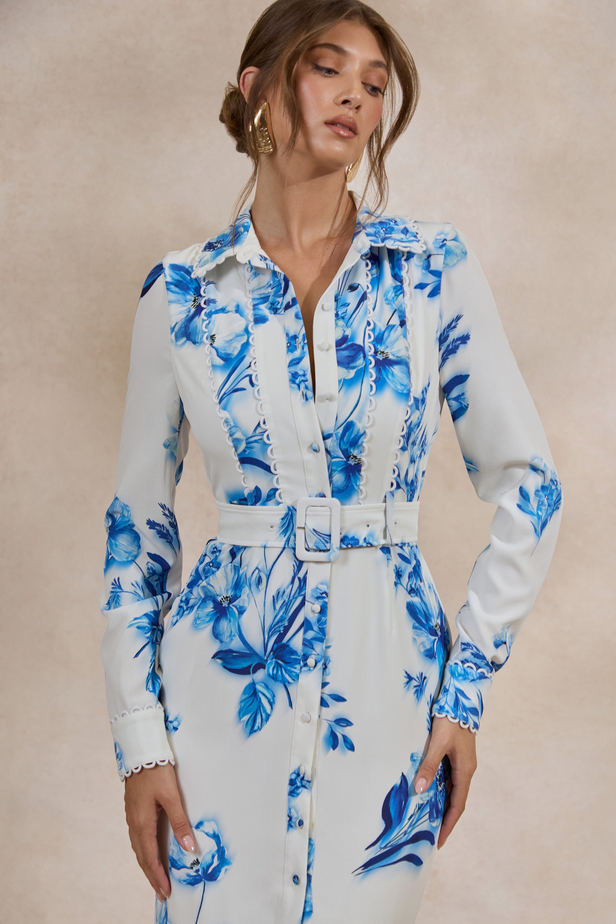 ECM_HR_CL135595153 - Zephy _ Blue Floral Print Belted Shirt Midi Dress3.jpg