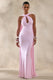 ECM_HR_CL135876081 - Rhoda | Light Pink Twist Halter-Neck Cape Maxi Dress 0.jpg