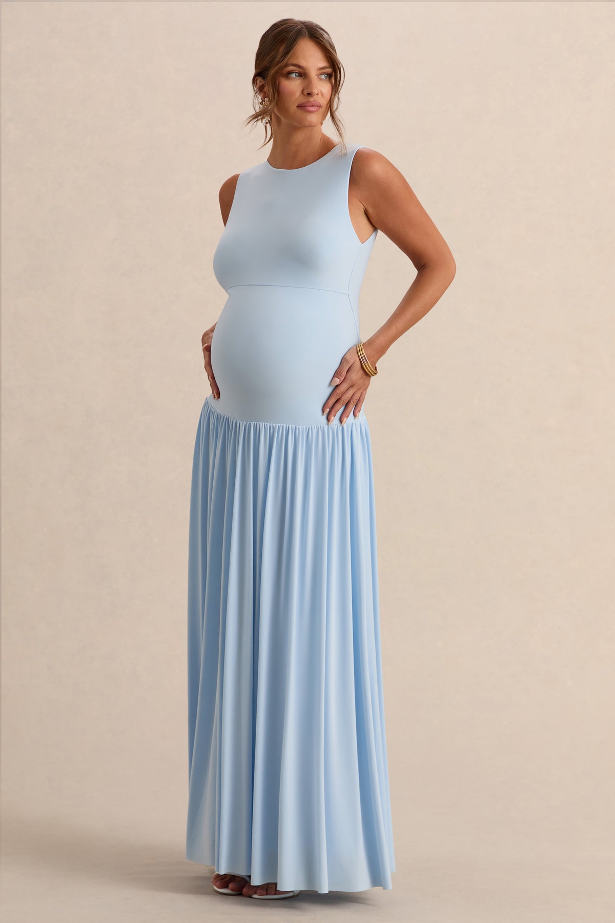 ECM_HR_CL136318312---Outline-Powder-Blue-Crew-Neck-Maternity-Maxi-Dress-With-Pleated-Skirt-1_5.jpg