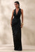 ECM_HR_CL136329001 - Mademoiselle _ Black Cowl-Neck Maxi Dress With Draped Detailing 1.jpg