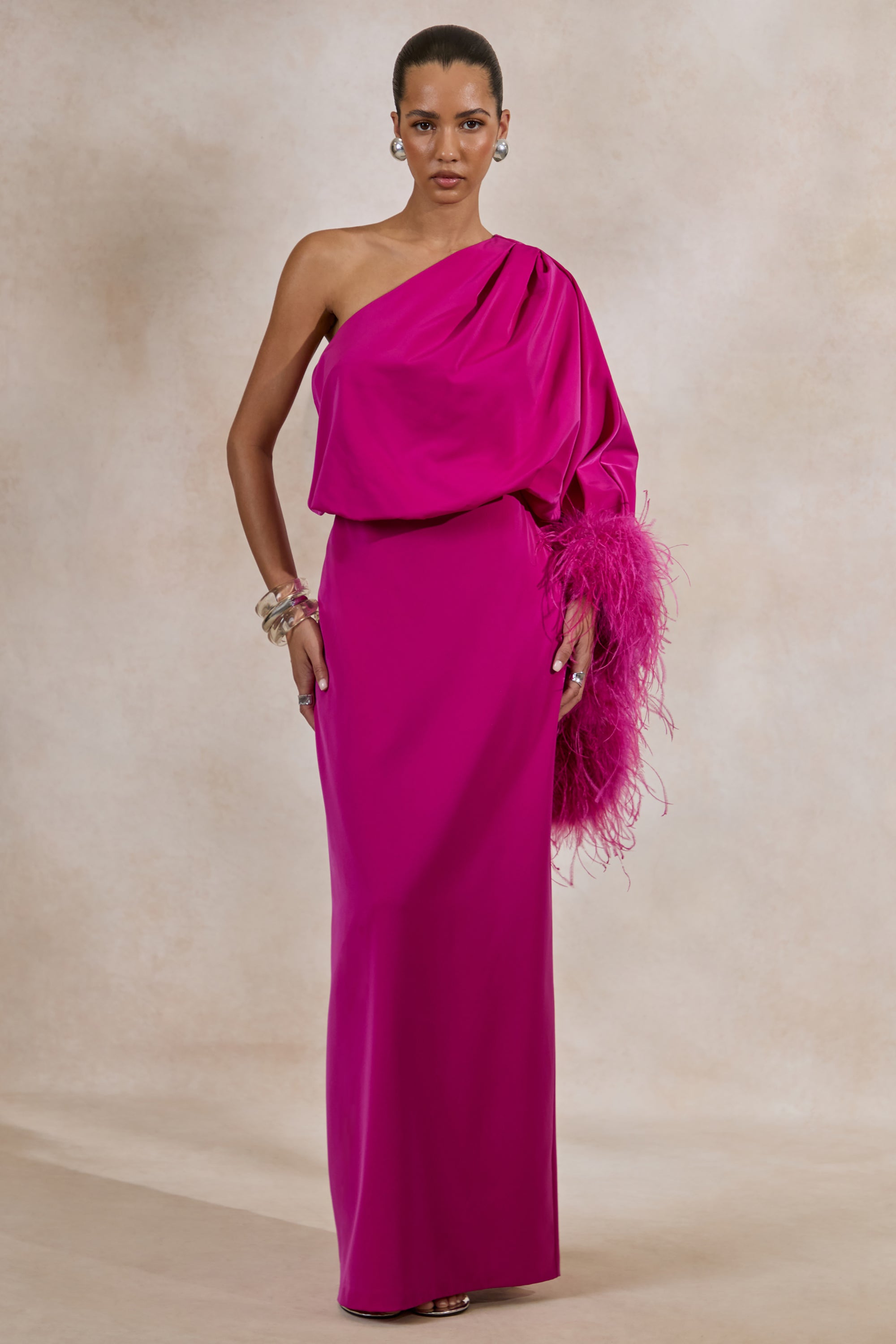 ECM_HR_CL136380080---Felicity-_-Hot-Pink-Satin-Asymmetric-Neck-Maxi-Dress-With-Feather-Detailing5.jpg