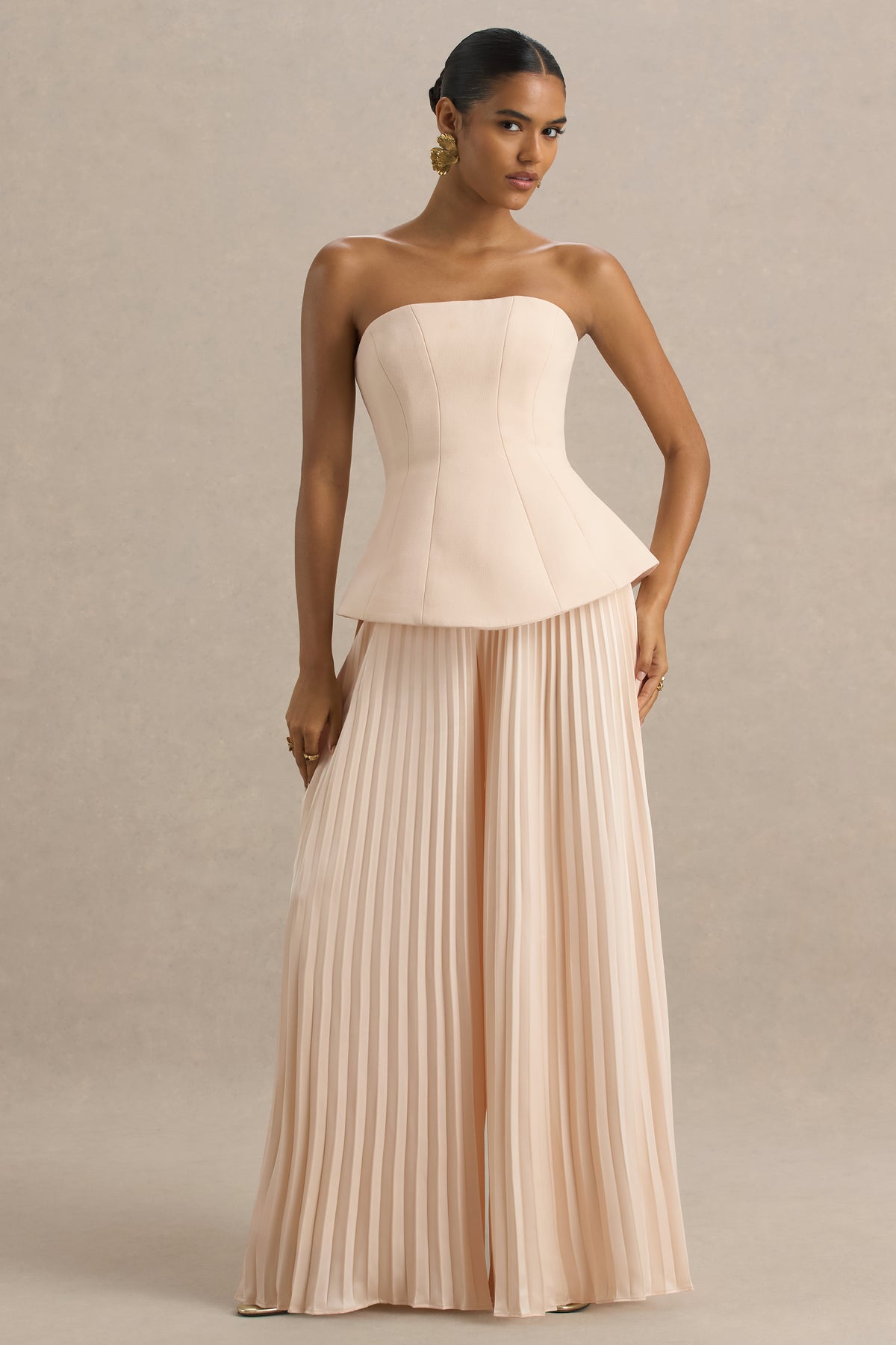 HR_CL136404032 - Feeling Good | Nude Bandeau Jumpsuit With Pleated Trouser 29.jpg