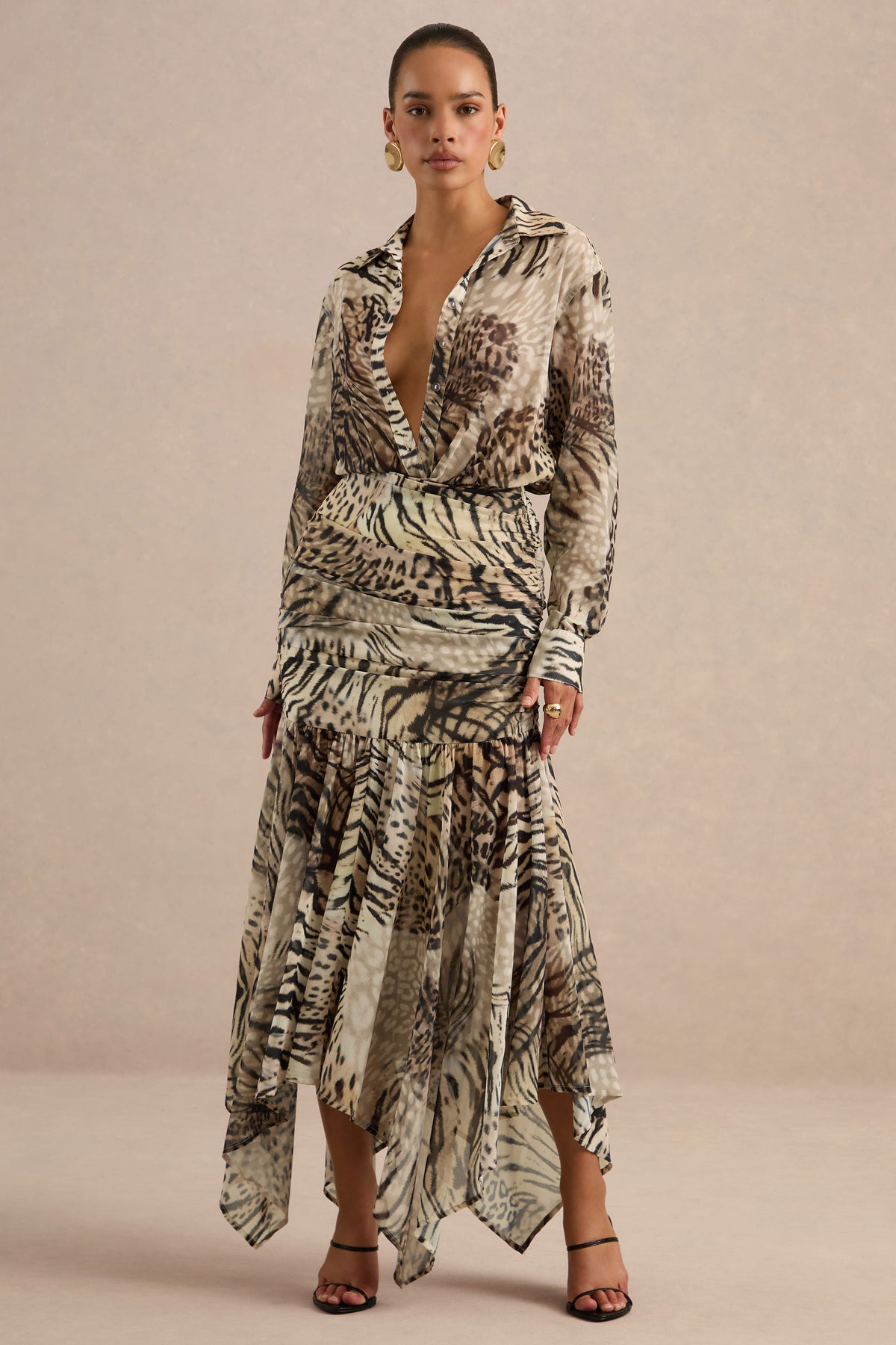 ECM_HR_CL136820021_Kris Brown Animal Print Plunge-Neck Maxi Dress With Ruched Detailing 27.jpg