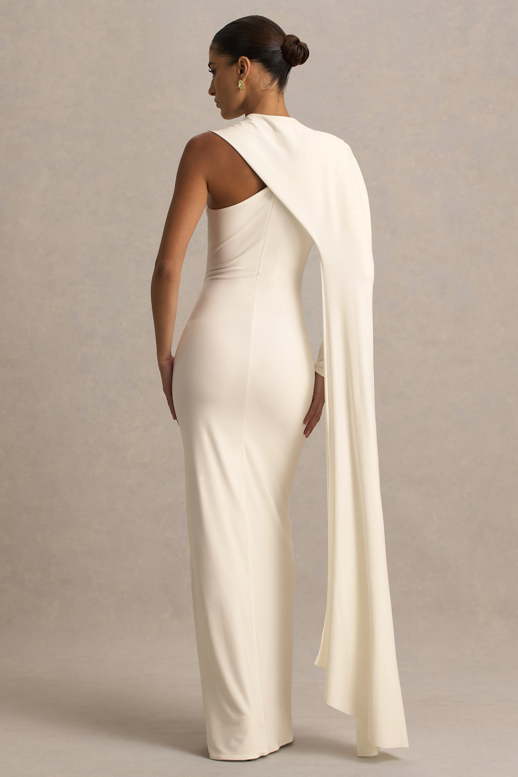 HR_CL136848028 - Dawn Cream Asymmetric-Neck Maxi Dress With One Long-Sleeve And Cape02.jpg