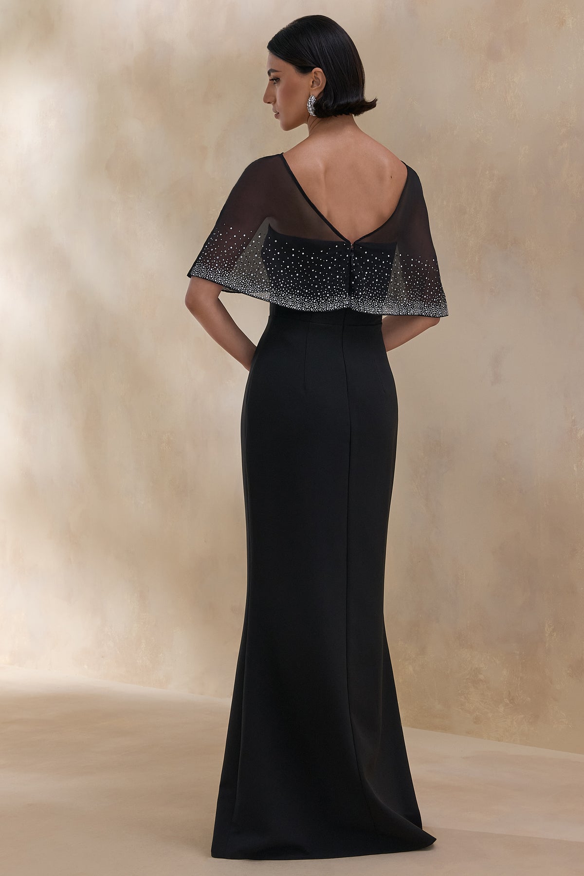 ECM_HR_CL136988002 Everly _ Black Embellished Cape-Sleeve Maxi Dress 5.jpg