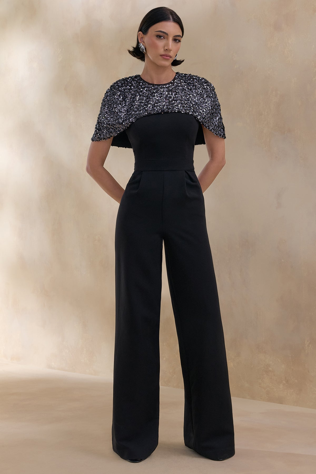 ECM_HR_CL137001002 Eloriana _ Black Embellished High-Neck Jumpsuit 3.jpg