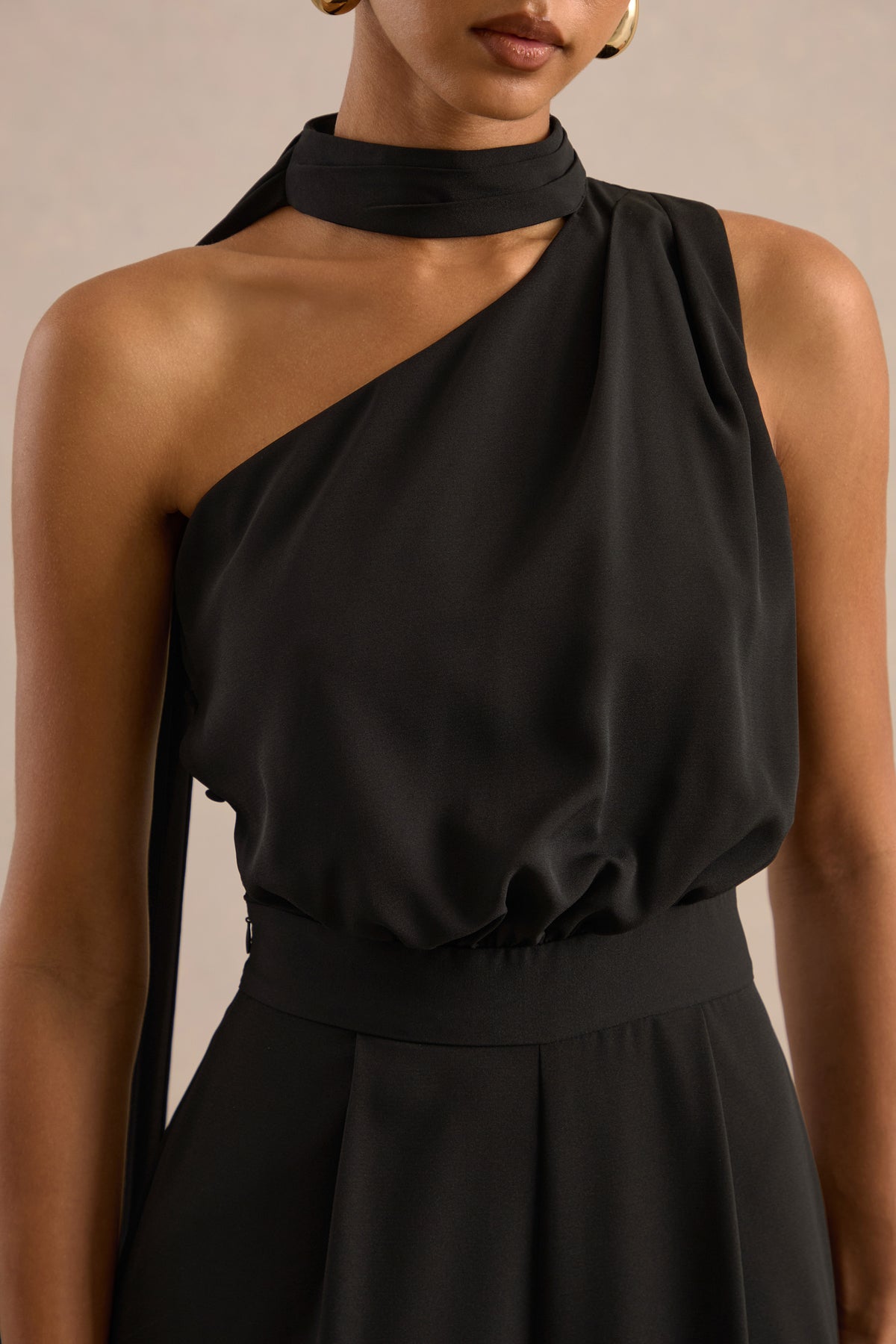 ECM_HR_CL137144001 - Gliselle Black Asymmetric-Neck Jumpsuit With Scarf Detail4.jpg