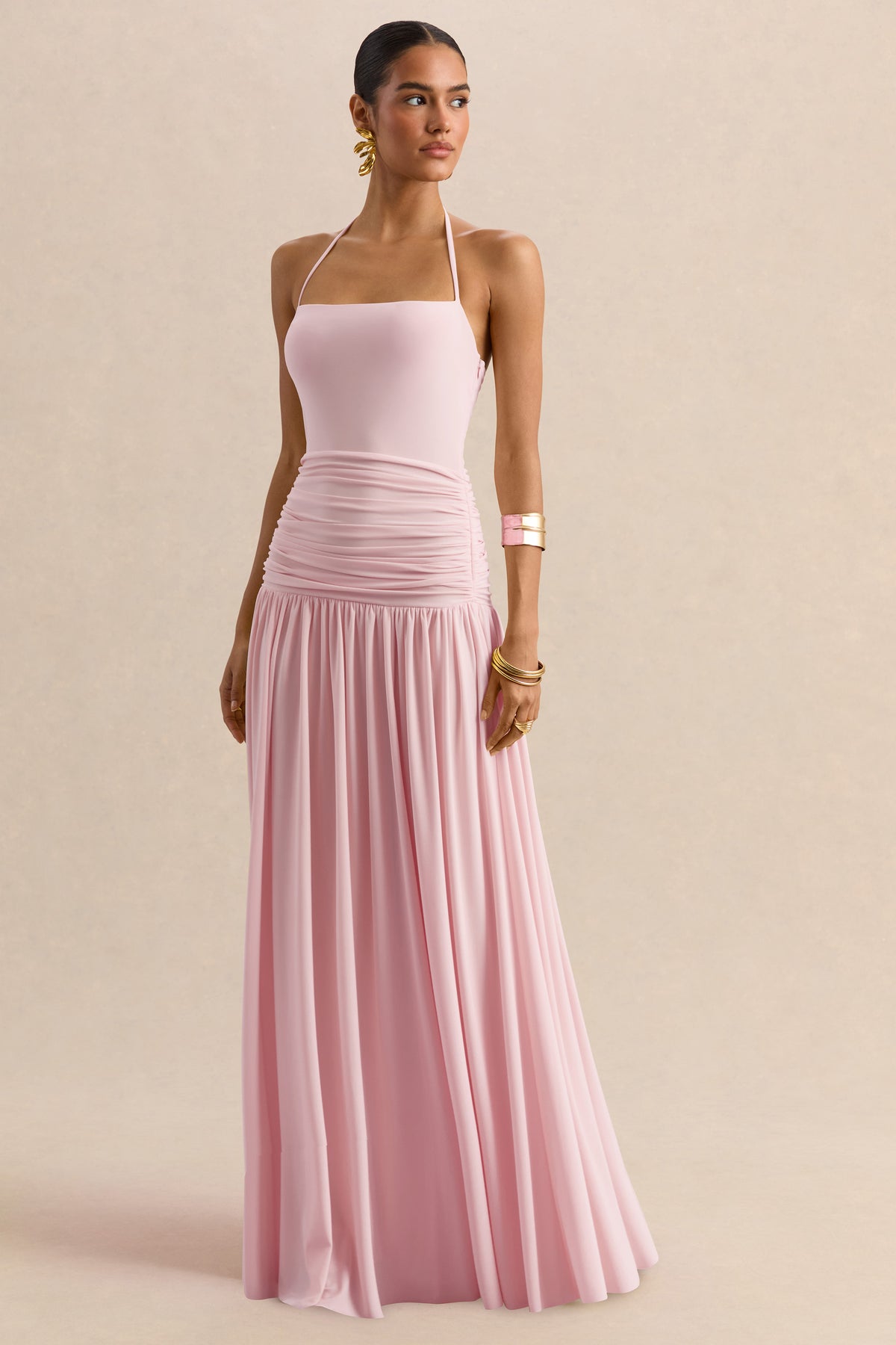 ECM_HR_CL137197084 - Nicolette _ Pink Square-Neck Maxi Dress With Ruched-Detailing0.jpg