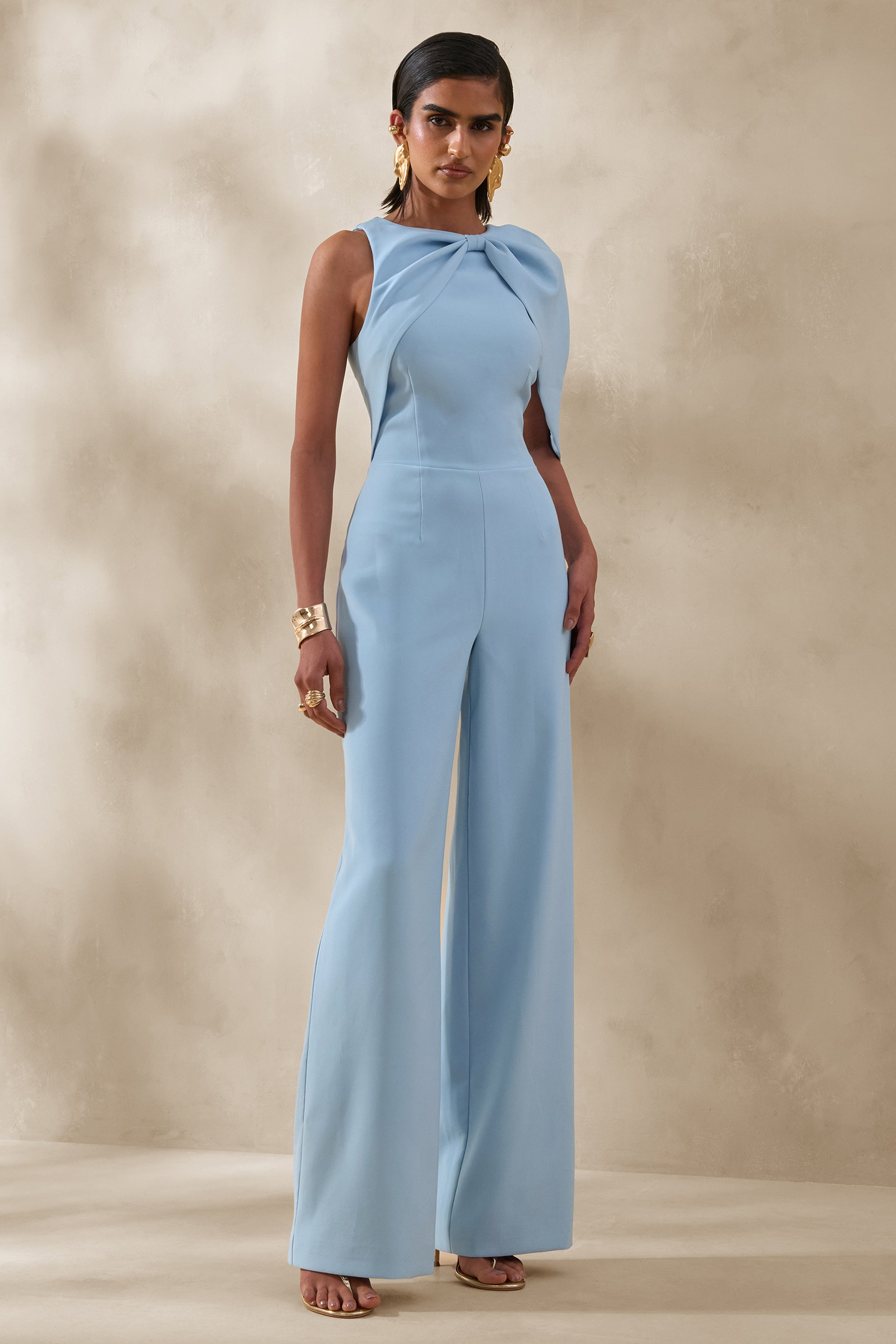 ECM_HR_CL137292016 - Quinley _ Powder Blue Asymmetric-Neck Jumpsuit With Cape-Sleeve 2.jpg