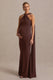 CL137371022 - Lyra | Brown Cross Halter-Neck Maternity Maxi Dress With Cape 2.jpg