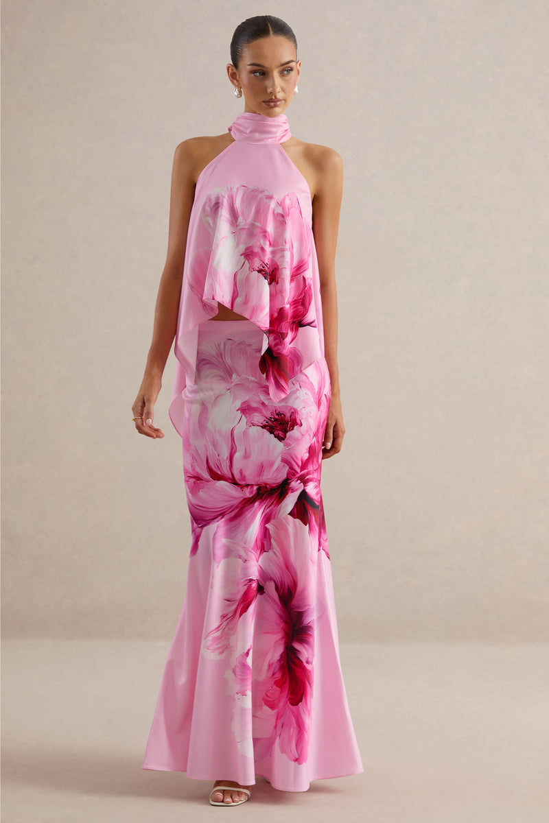 ECM_HR_Vayla Pink Floral Print Matte Satin Asymmetric Drop-Waist Maxi Skirt CL137649084 sancelle top Cl137321084 co ord   17.jpg