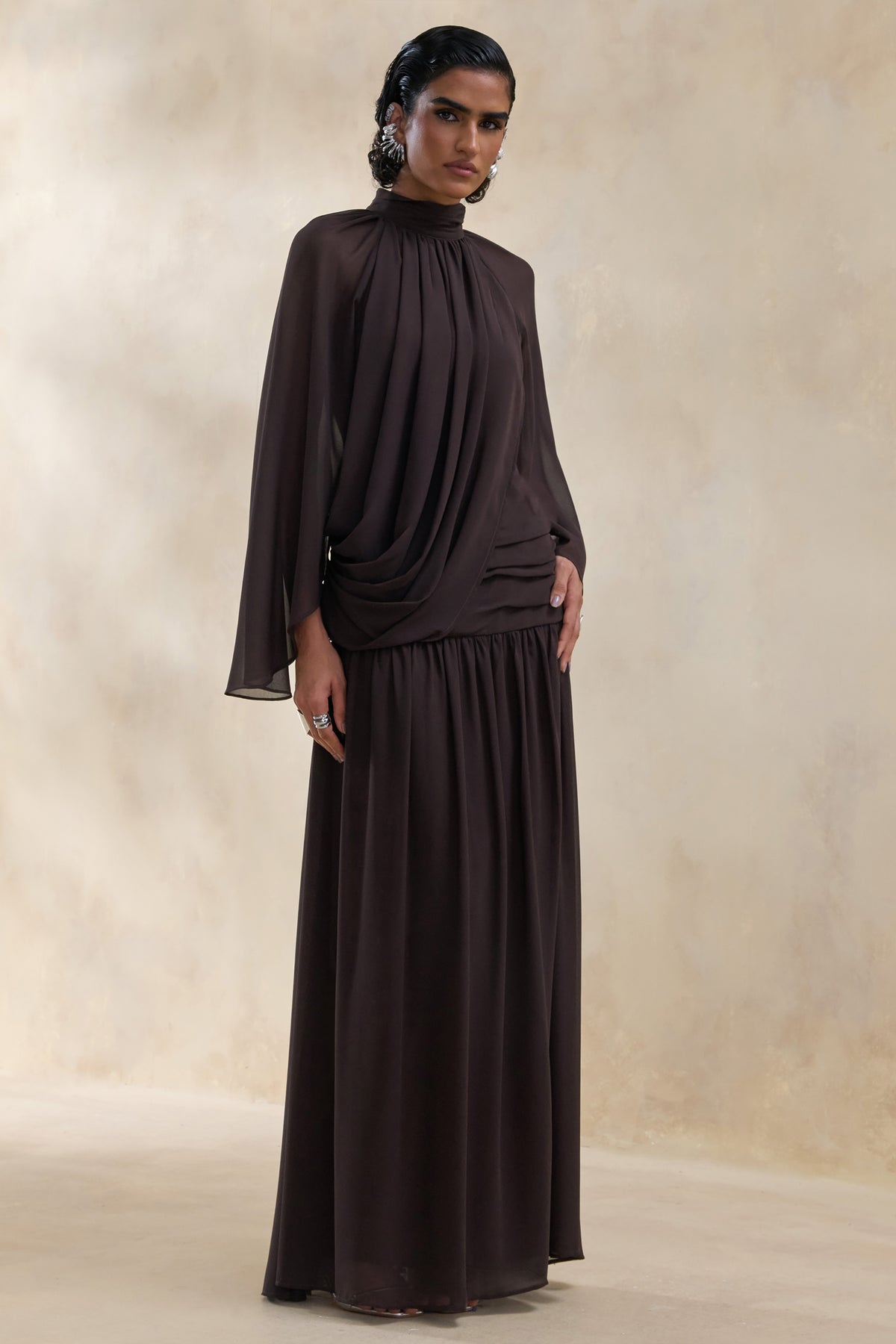 ECM_HR_CL137654022---Narella-_-Brown-Chiffon-High-Neck-Maxi-Dress-With-Draped-Detailing3.jpg