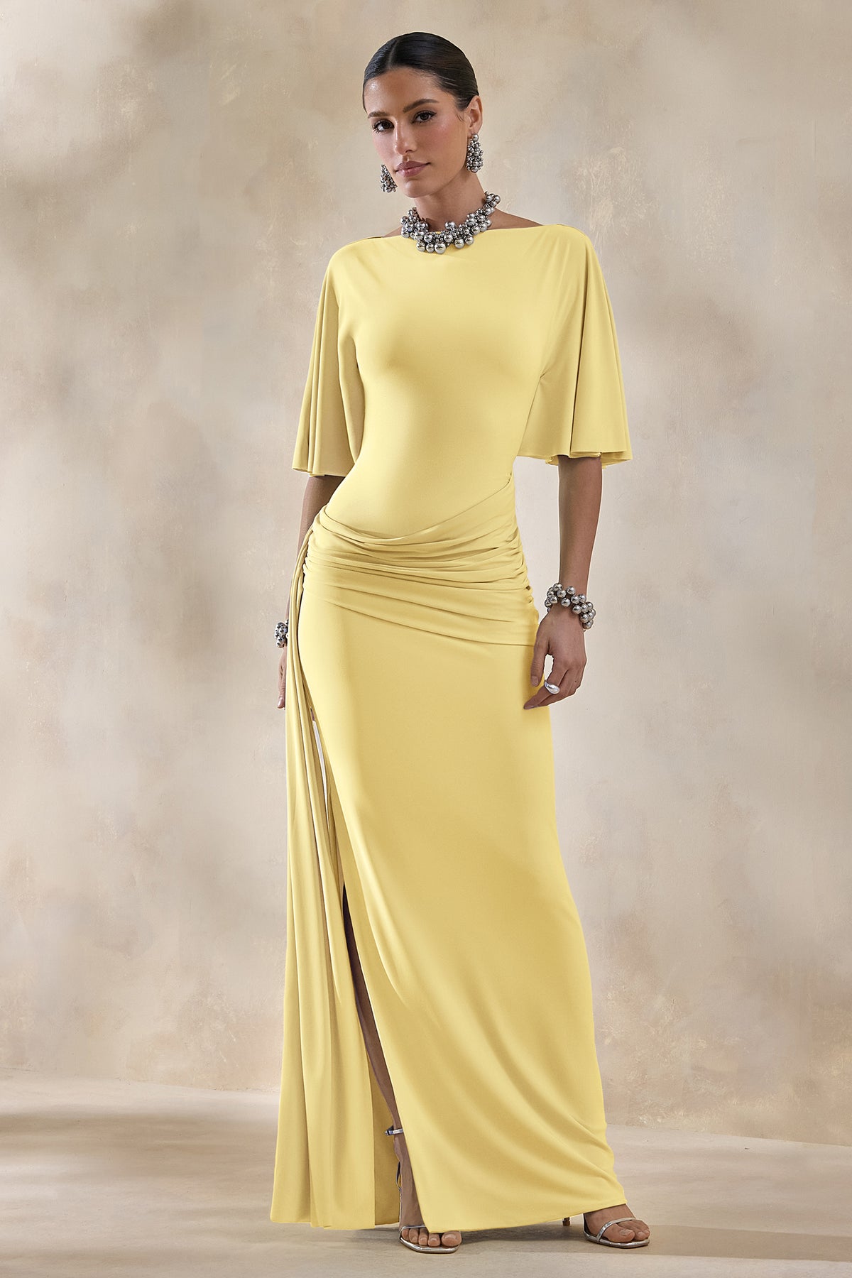 ECM_HR_CL137658121 - Emerelle | Lemon Wide-Neck Maxi Dress With Sash And Draped-Detailing 5.jpg