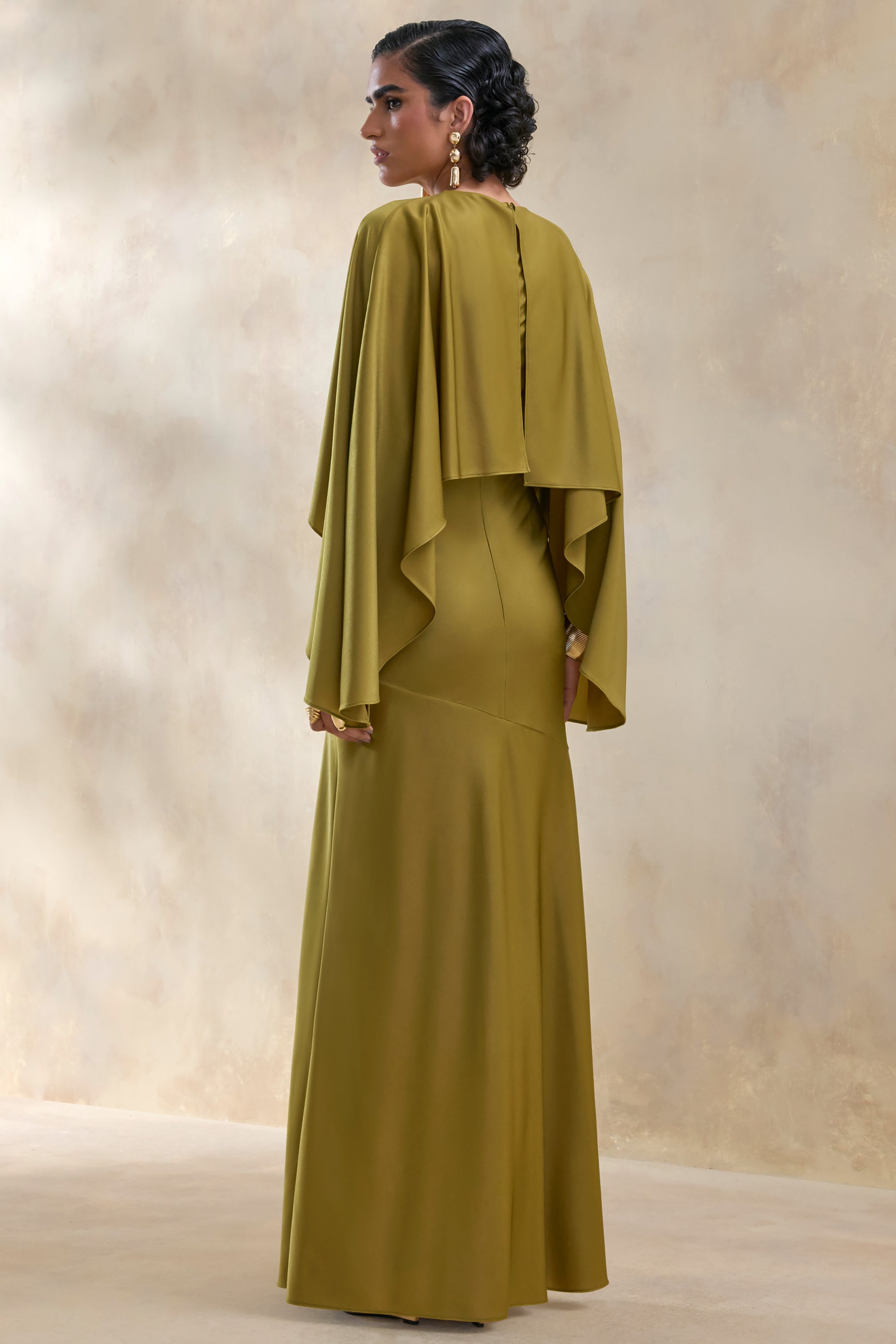 ECM_HR_CL137670031---Vanthea-_-Olive-Satin-Round-Neck-Maxi-Dress-With-Cape-Sleeves-2.jpg