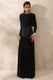 ECM_HR_CL137706001---Enalia-_-Black-Mesh-High-Neck-Maxi-Dress-With-Short-Cape-4.jpg