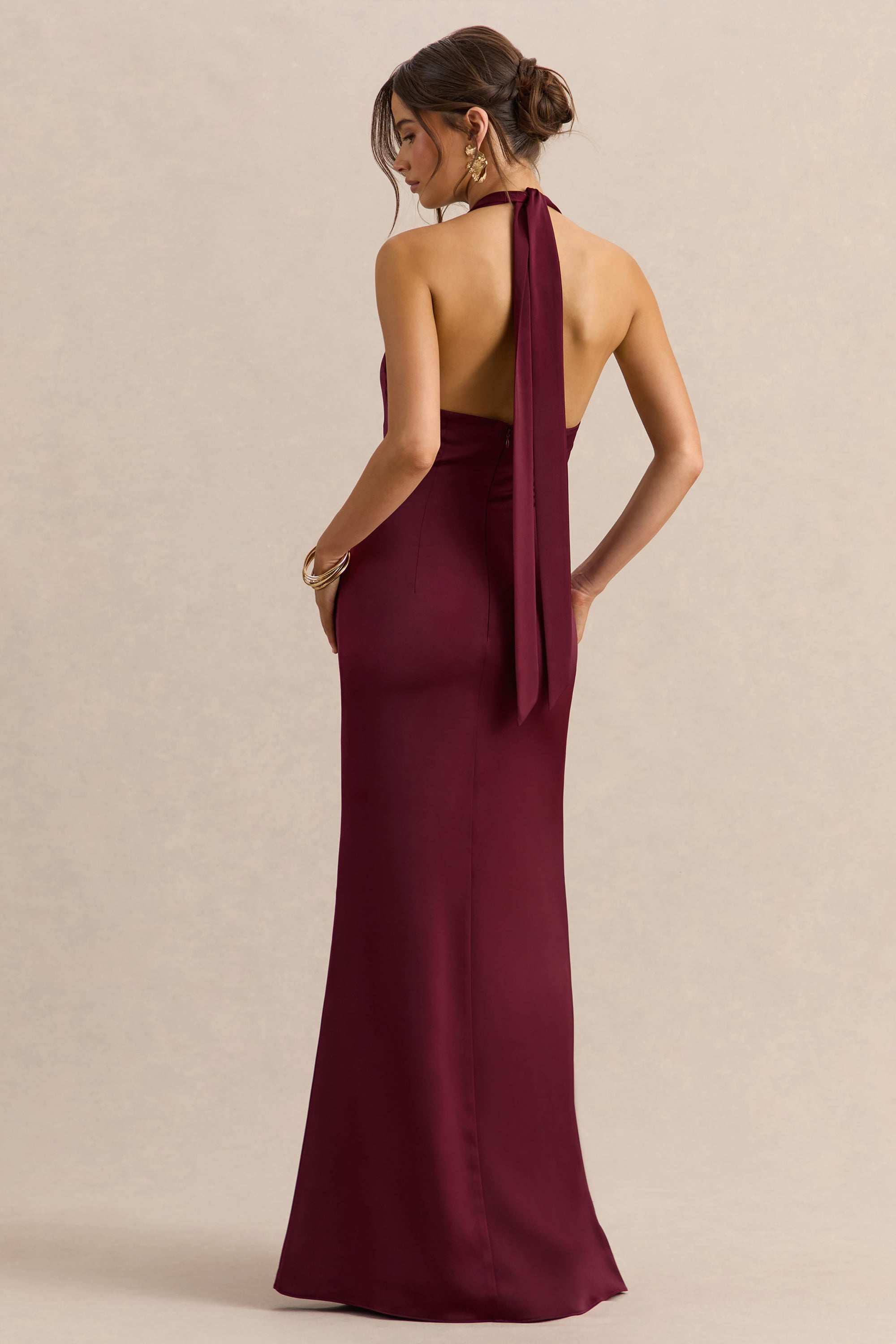 burgundy dress australia Natasha Burgundy Stock Dress
