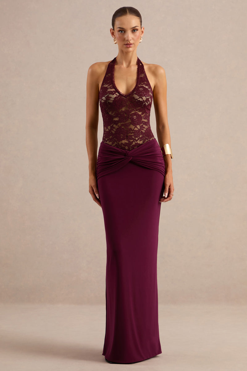 CL137830102 - Florine _ Burgundy Twisted Waist Maxi Skirt0.jpg