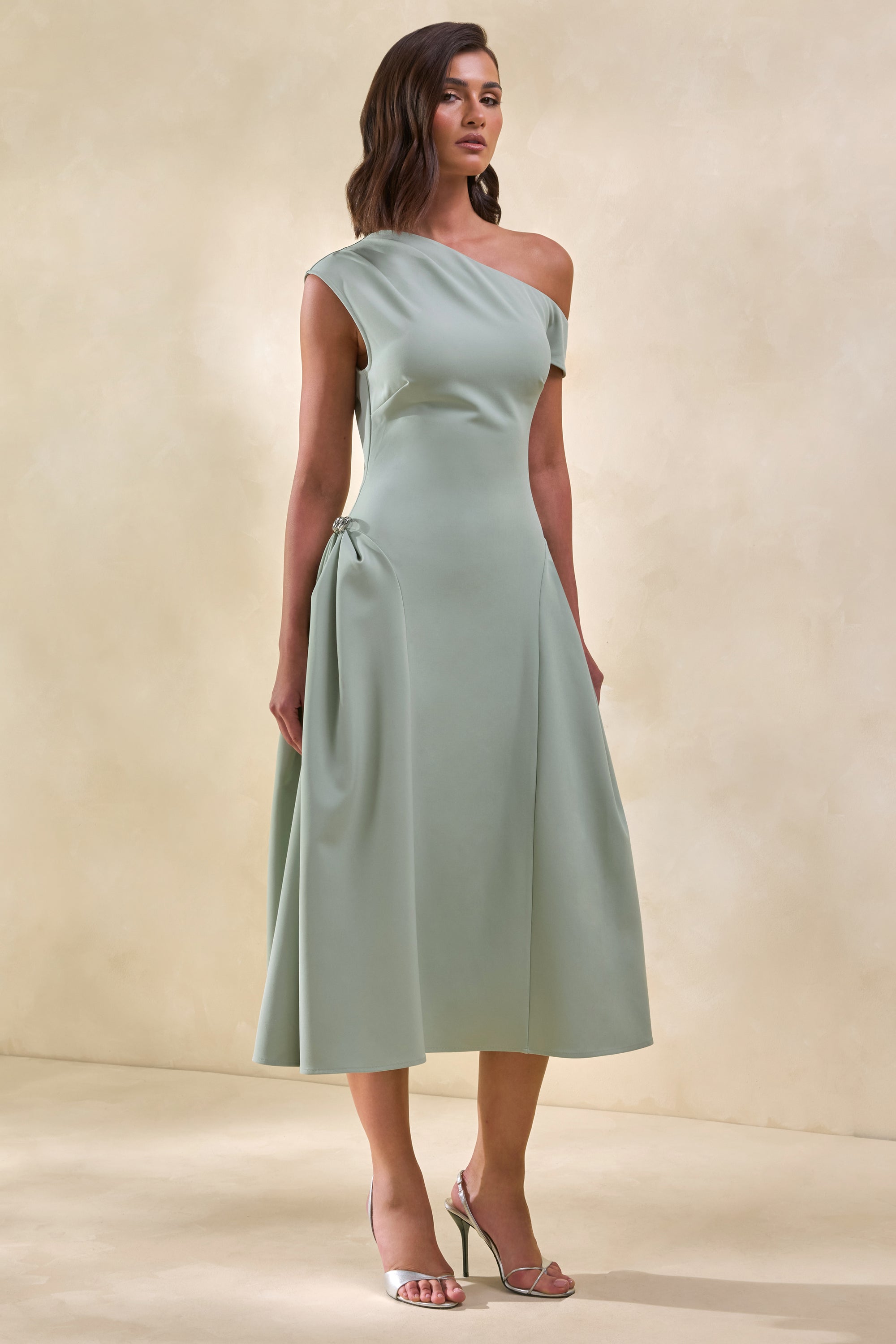 ECM_HR_CL137863033 - Celosia _ Sage Asymmetric-Neck Midi Dress  With Silver-Detailing 3.jpg