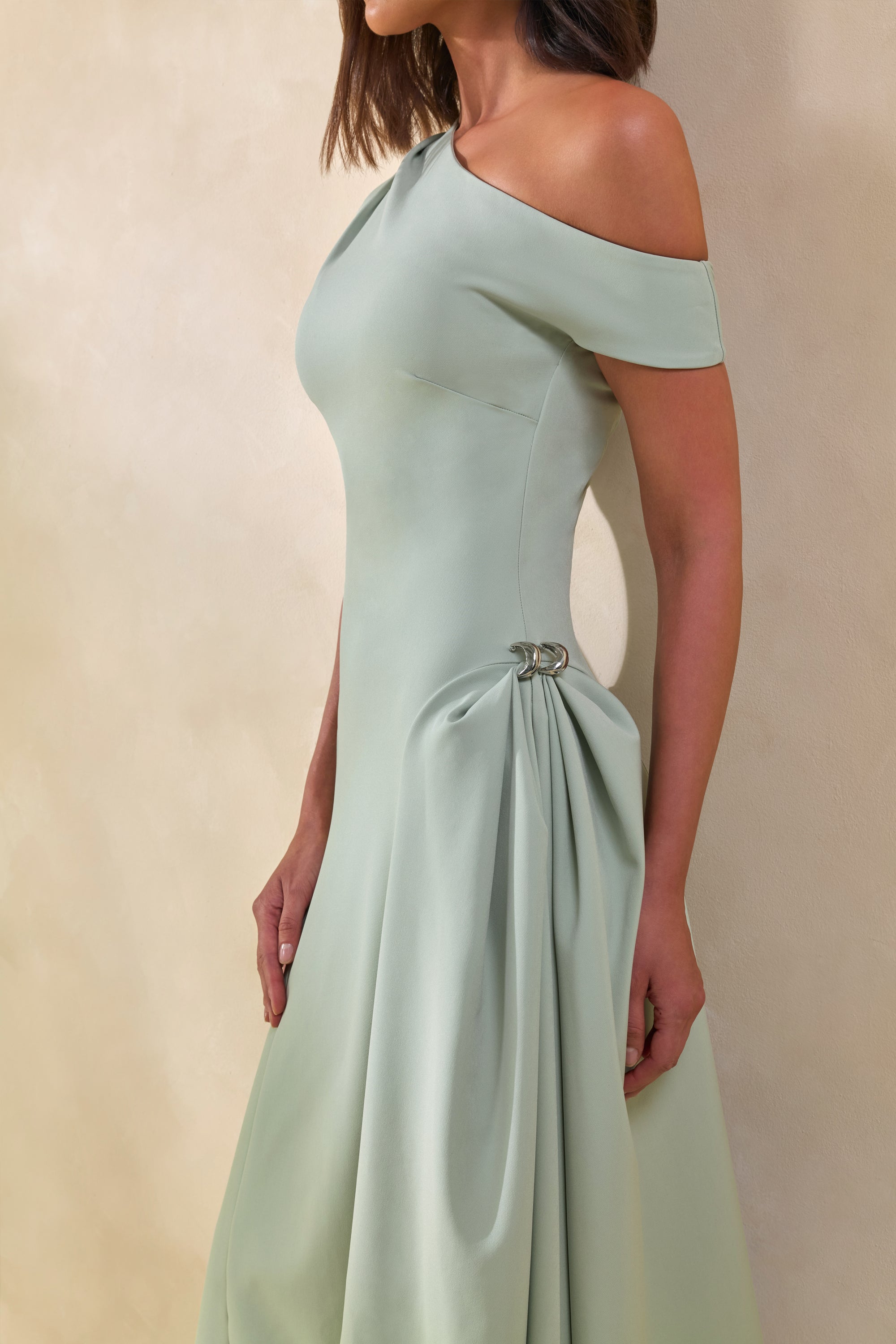 ECM_HR_CL137863033 - Celosia _ Sage Asymmetric-Neck Midi Dress  With Silver-Detailing 4.jpg