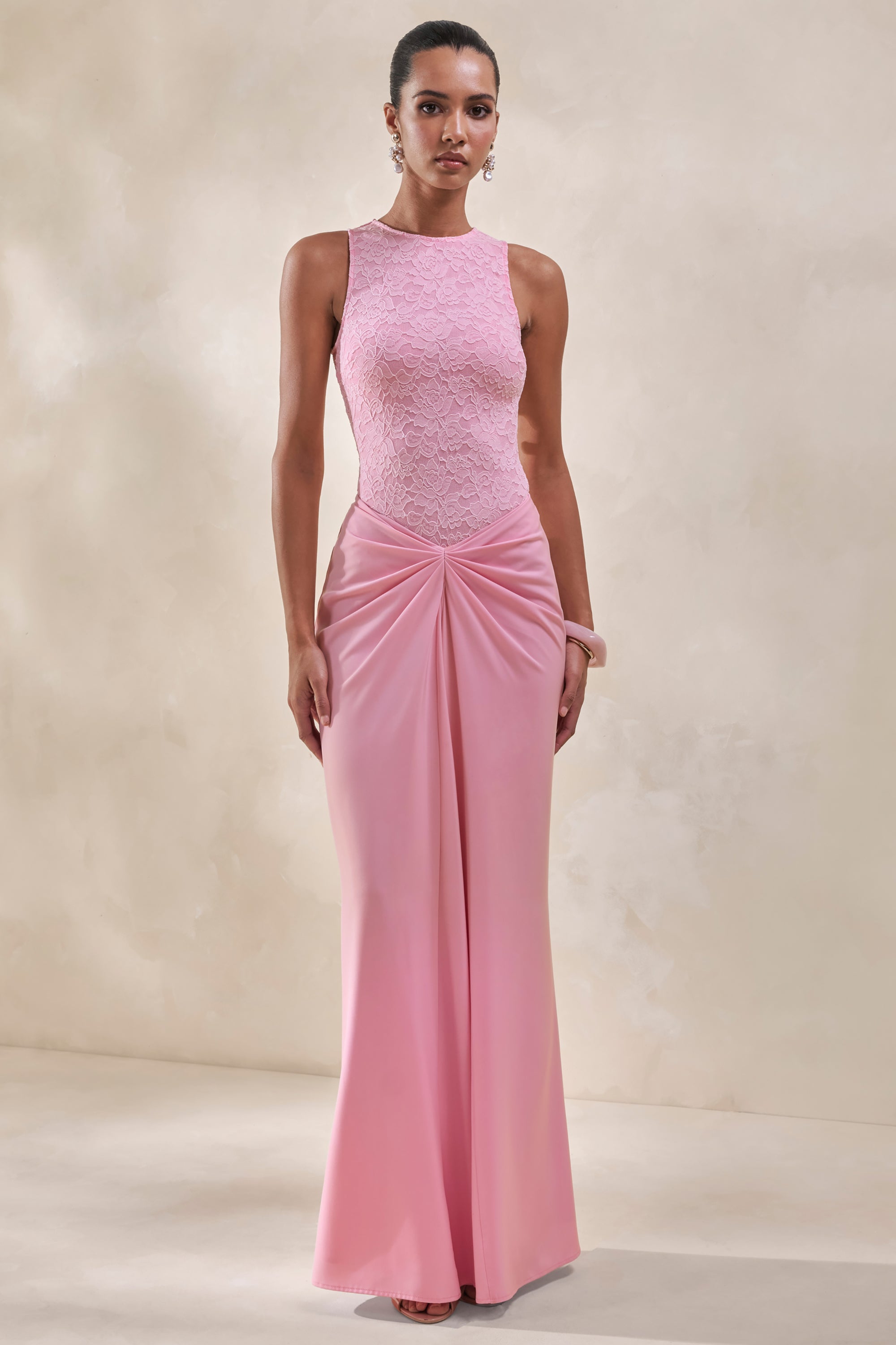 ECM_HR_CL137964084---Setaria-_-Pink-Satin-Maxi-Skirt-With-Gathered-Detailing-And-Sash-+-CL137962084---Serale-_-Pink-Lace-Halter-Neck-Bodysuit2.jpg