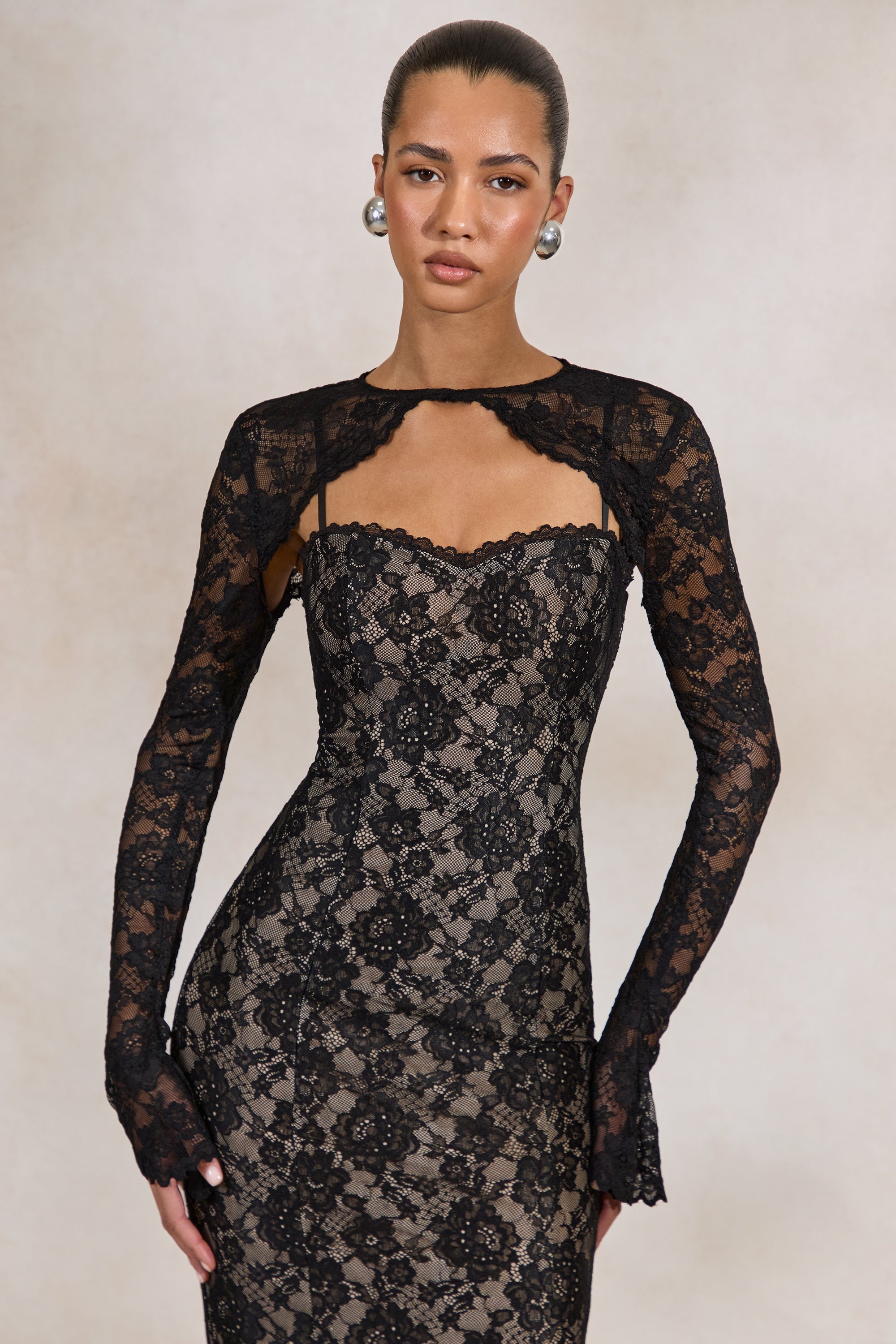 ECM_HR_CL137971001 - Mirellia _ Black Lace Sweetheart-Neck Maxi Dress2.jpg