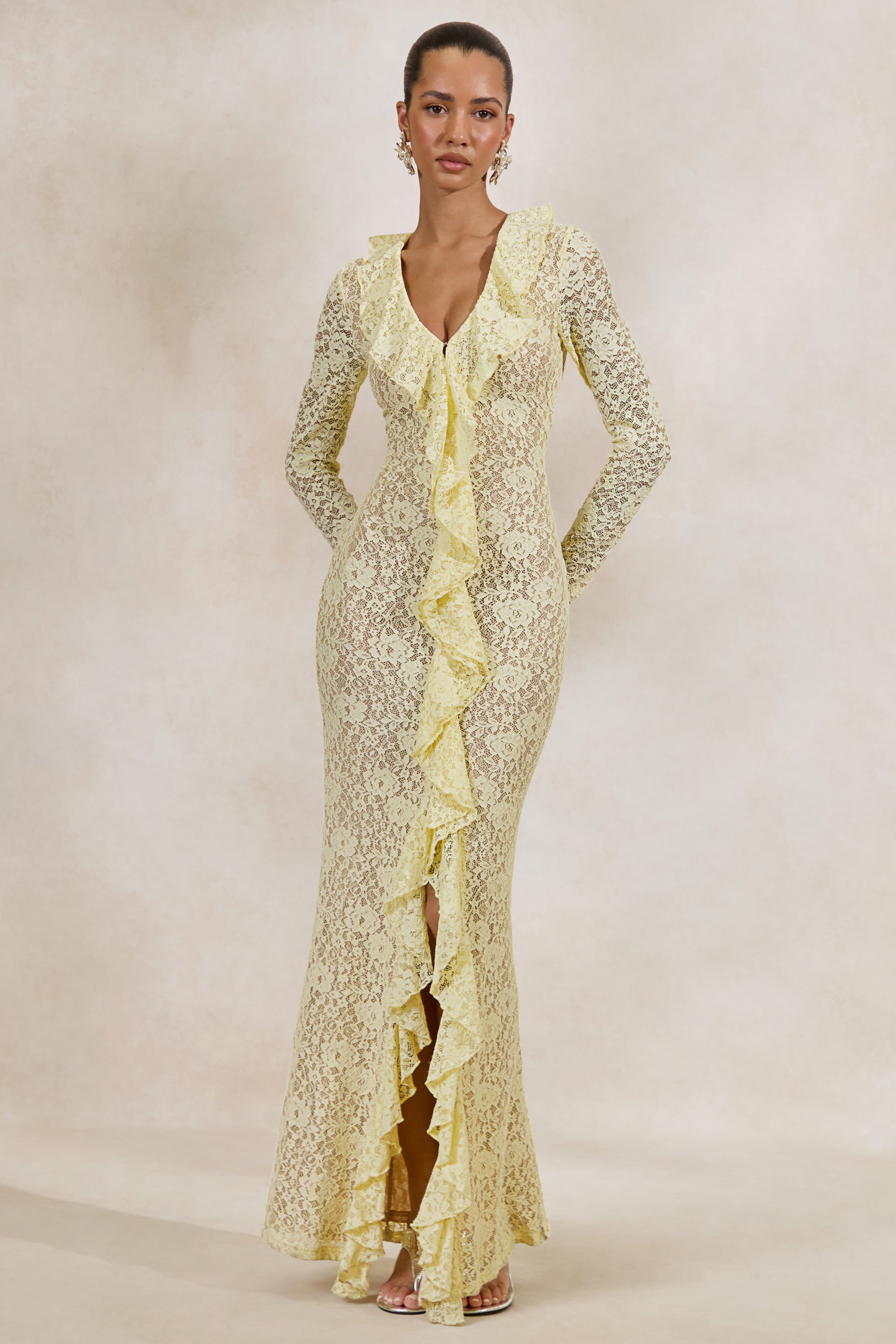 CL137996121---Exelia-_-Lemon-Lace-Plunge-Neck-Maxi-Dress-With-Long-Sleeves1.jpg