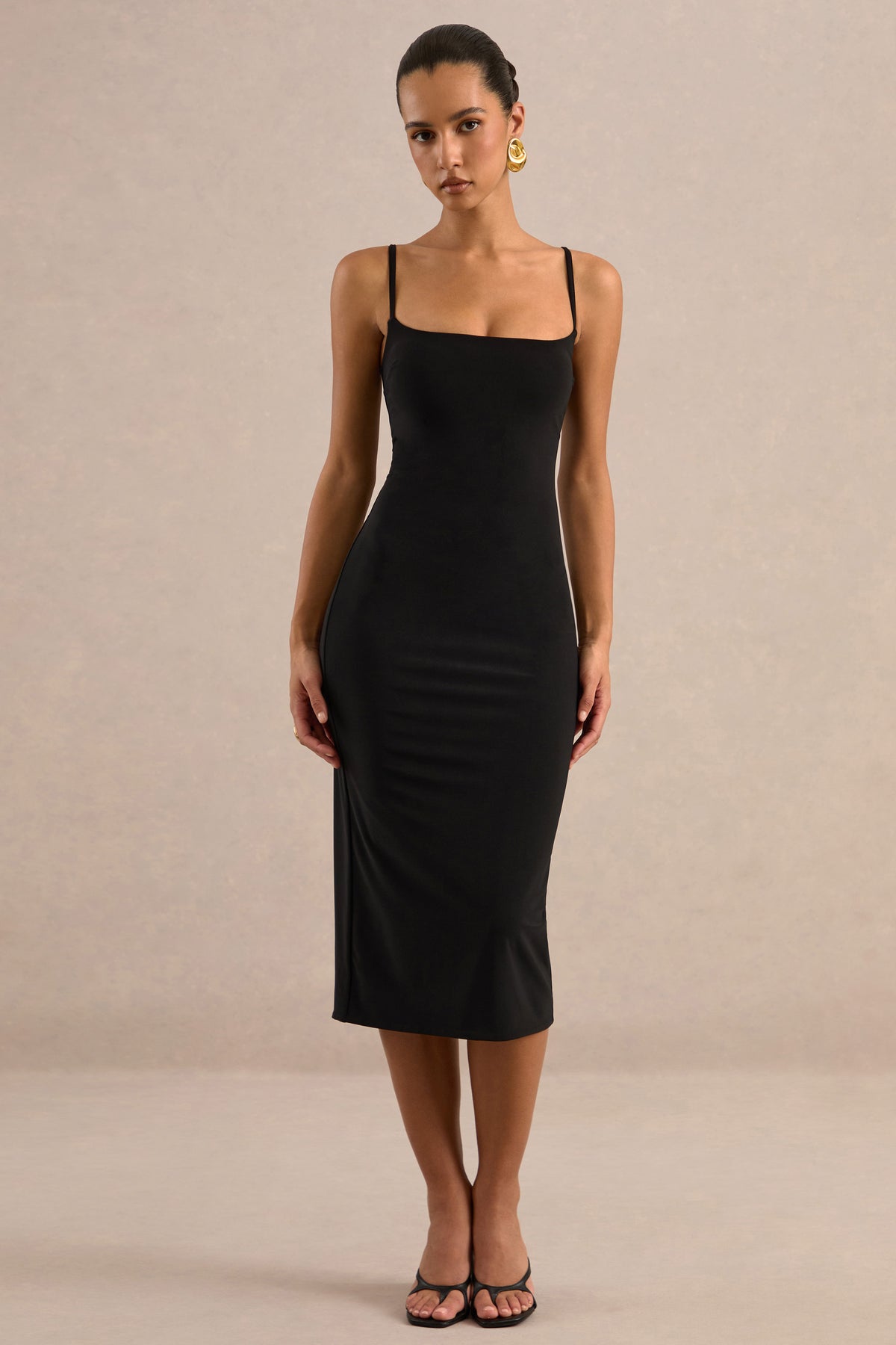 ECM_HR_CL138054001 - Calova Black Wide-Neck Midi Dress With Long-Sleeves6.jpg