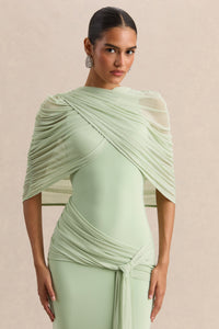 ECM-HR-CL138069032 - Magoria _ Mint Mesh Round-Neck Cape 01 (1).jpg