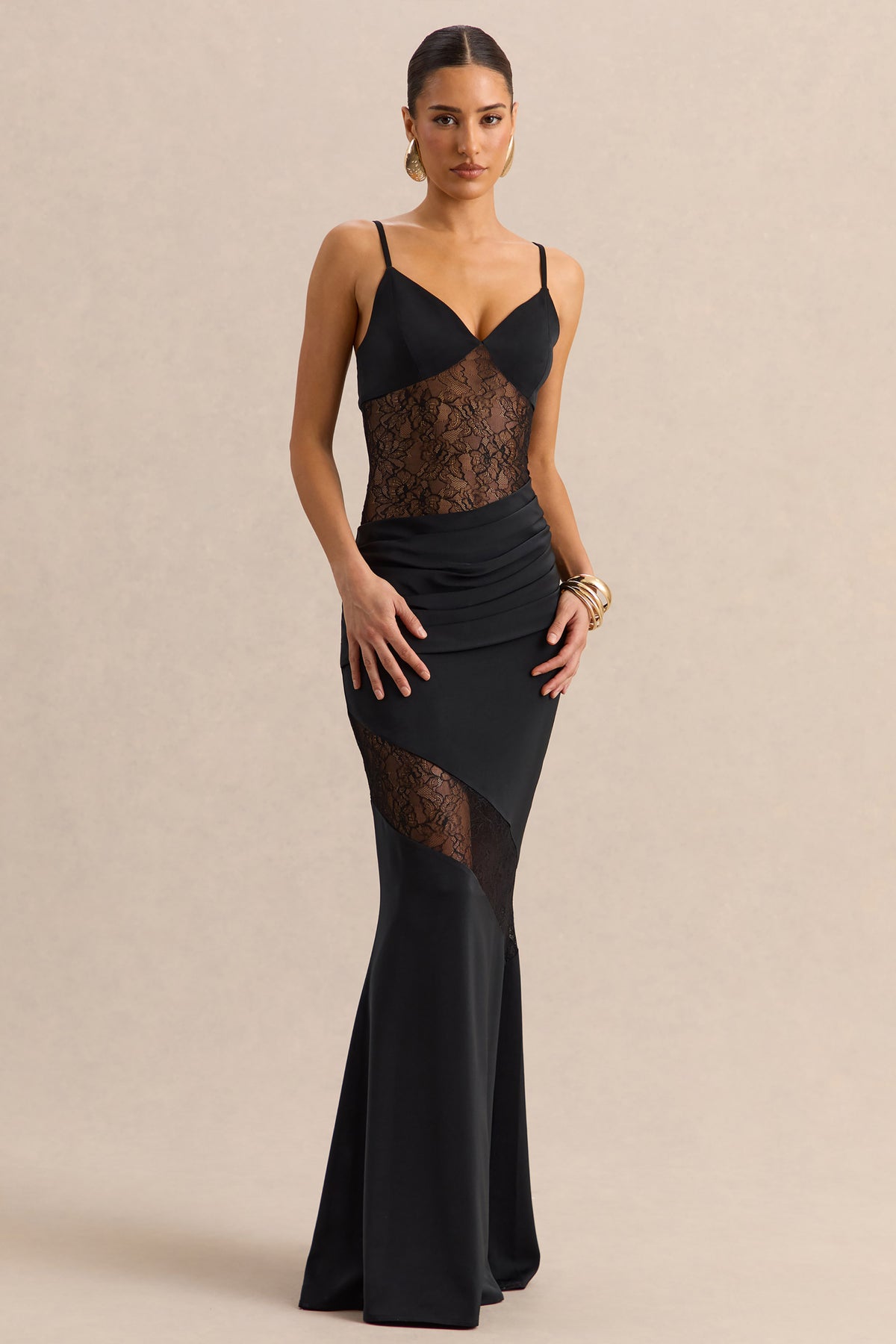 ECM_HR_CL138070001---Belvair---Black-Satin-And-Lace-Maxi-Dress-With-Draped-Detail-3.jpg
