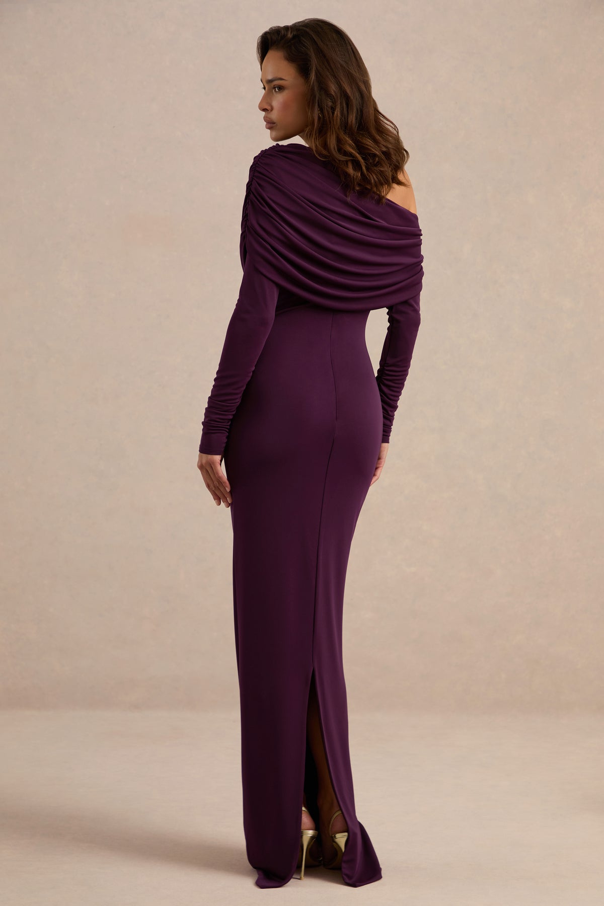 ECM_HR_CL138268090_Eulalie Dark Plum Asymmetric-Neck Maxi Dress With Draped Detailing 68.jpg