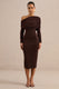 ECM_HR_CL138269022_Evera Dark Brown Asymmetric-Neck Midi Dress With Draped Detailing 18.jpg