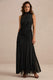 ECM_HR_CL138291001 - Karis Black Mesh High-Neck Maxi Dress With Gathered Detailing0.jpg