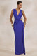 ECM_HR_CL138423016 - Nalina _ Blue Plunge-Neck Maxi Dress With Gathered Detailing And Gold Detail1.jpg