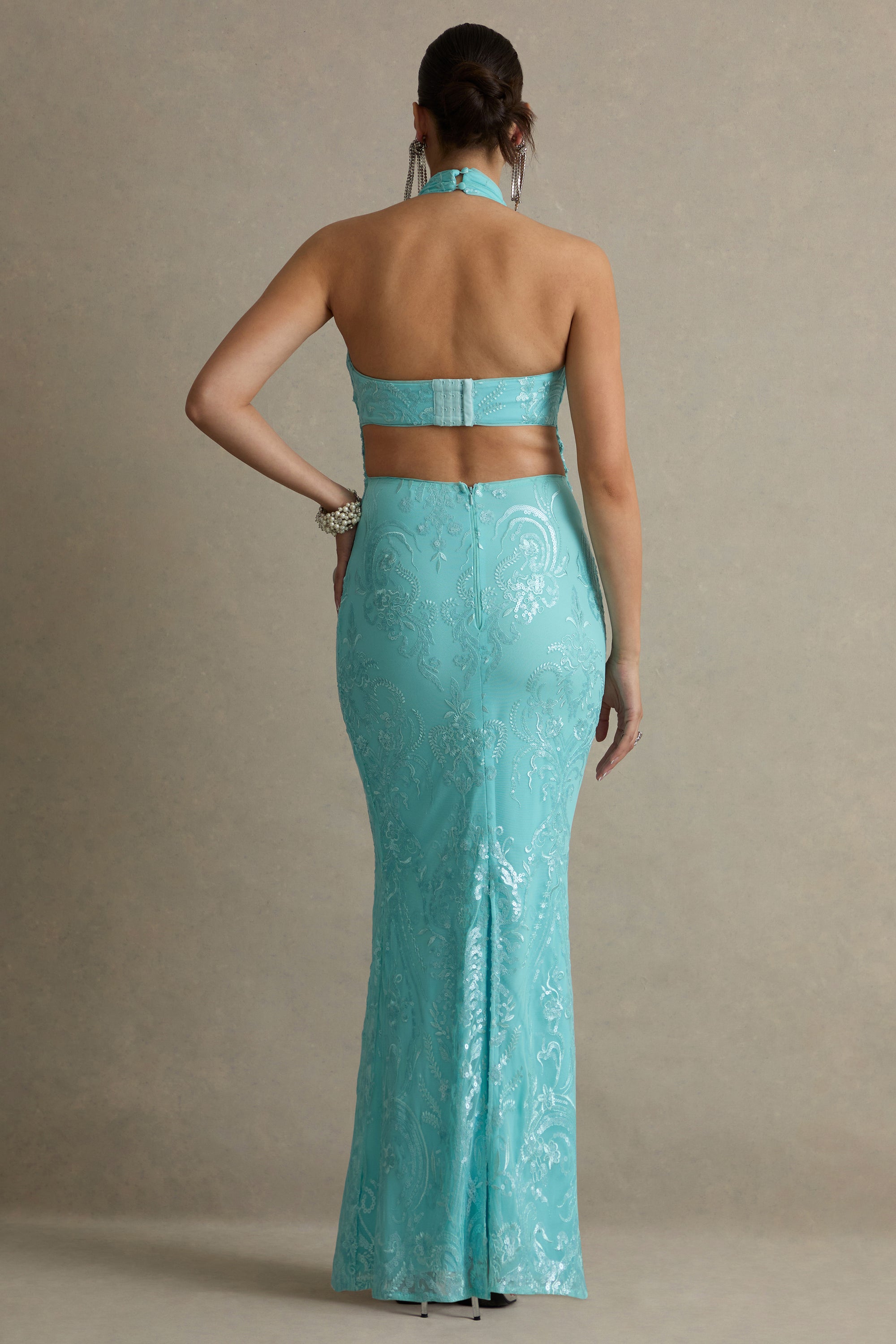 ECM_HR_CL138476012  - Samina Turquoise Lace Halter-Neck Maternity Maxi Dress5.jpg