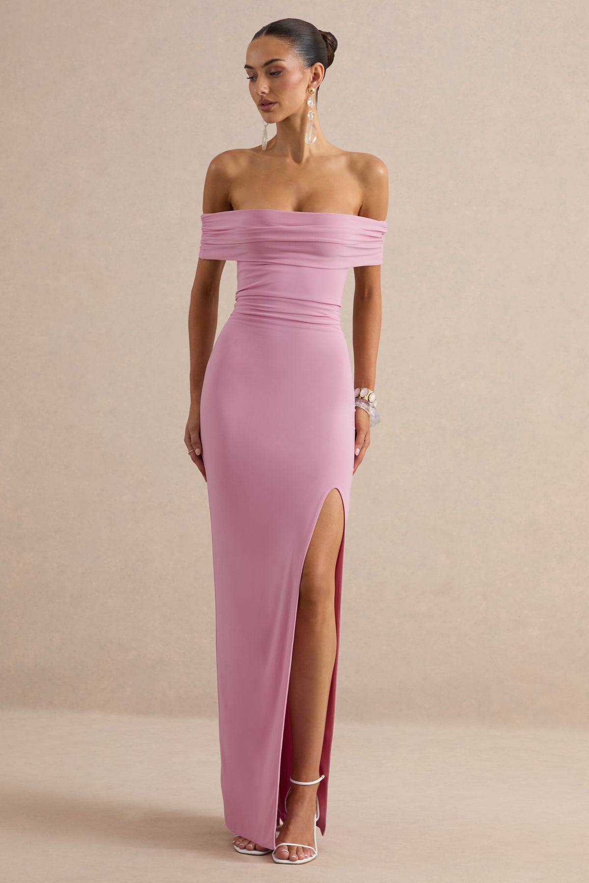 ECM_HR_CL138532084 - Emari | Pink Bardot-Neck Maxi Dress With Front-High Split 7.jpg