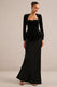 ECM_HR_CL138660001 - Alazne _ Black Velvet Sweetheart-Neck Long Sleeve Maxi Dress 1.jpg