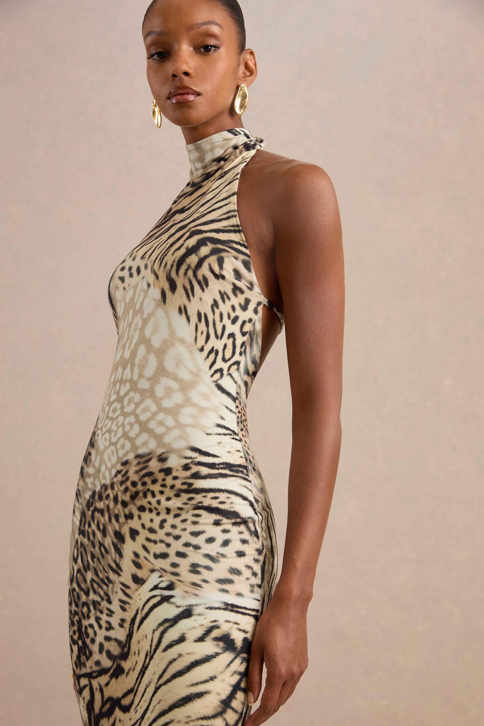 ECM_HR_CL138688021 - Arlise Brown Animal Print Halter-Neck Maxi Dress4.jpg