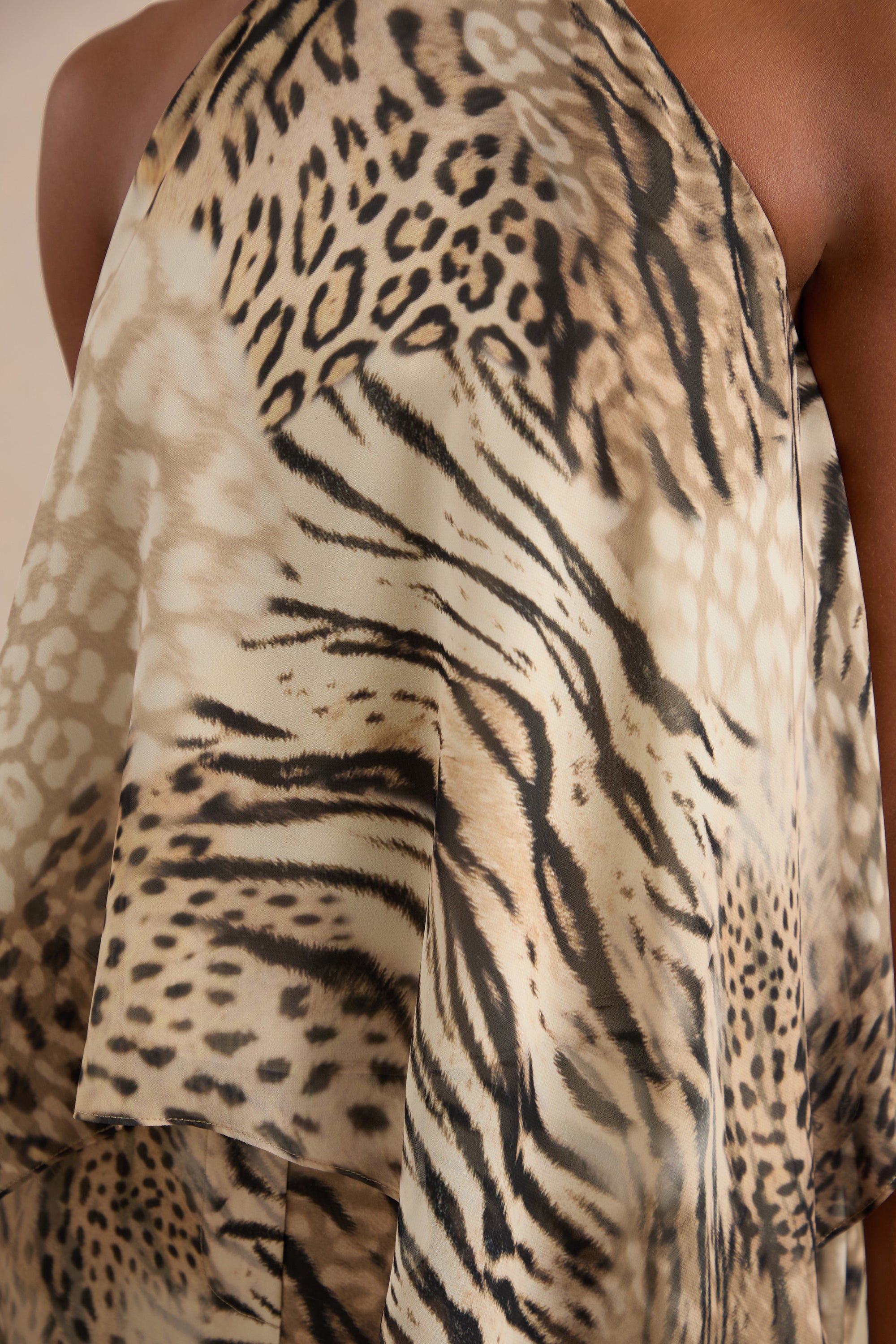 CL138702021 - Yarae Brown Animal Print Chiffon Halter-Neck Top8.jpg