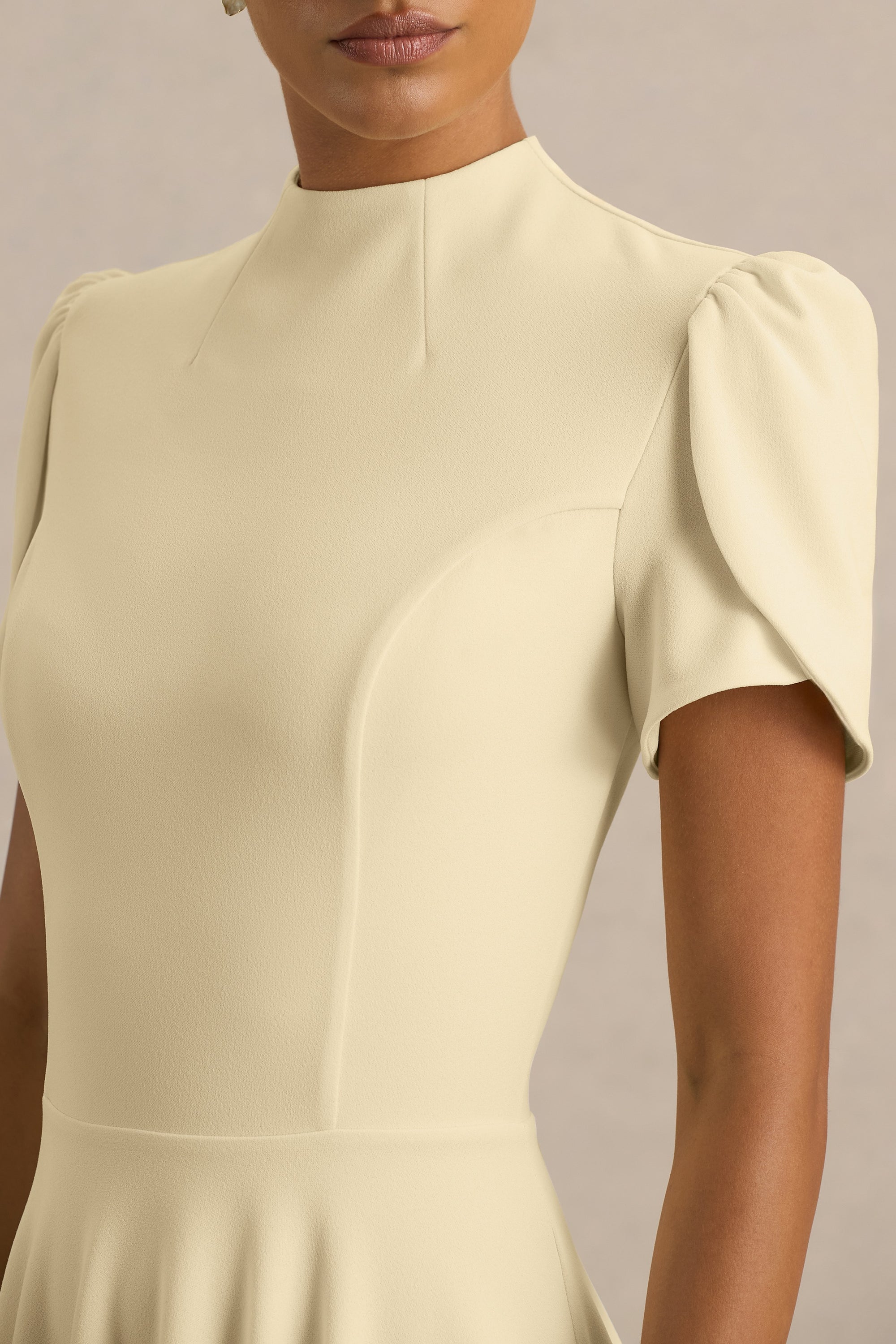 ECM_HR_CL138715121 - Vicky Lemon High Neck Midi Dress With Puff Sleeves 07.jpg