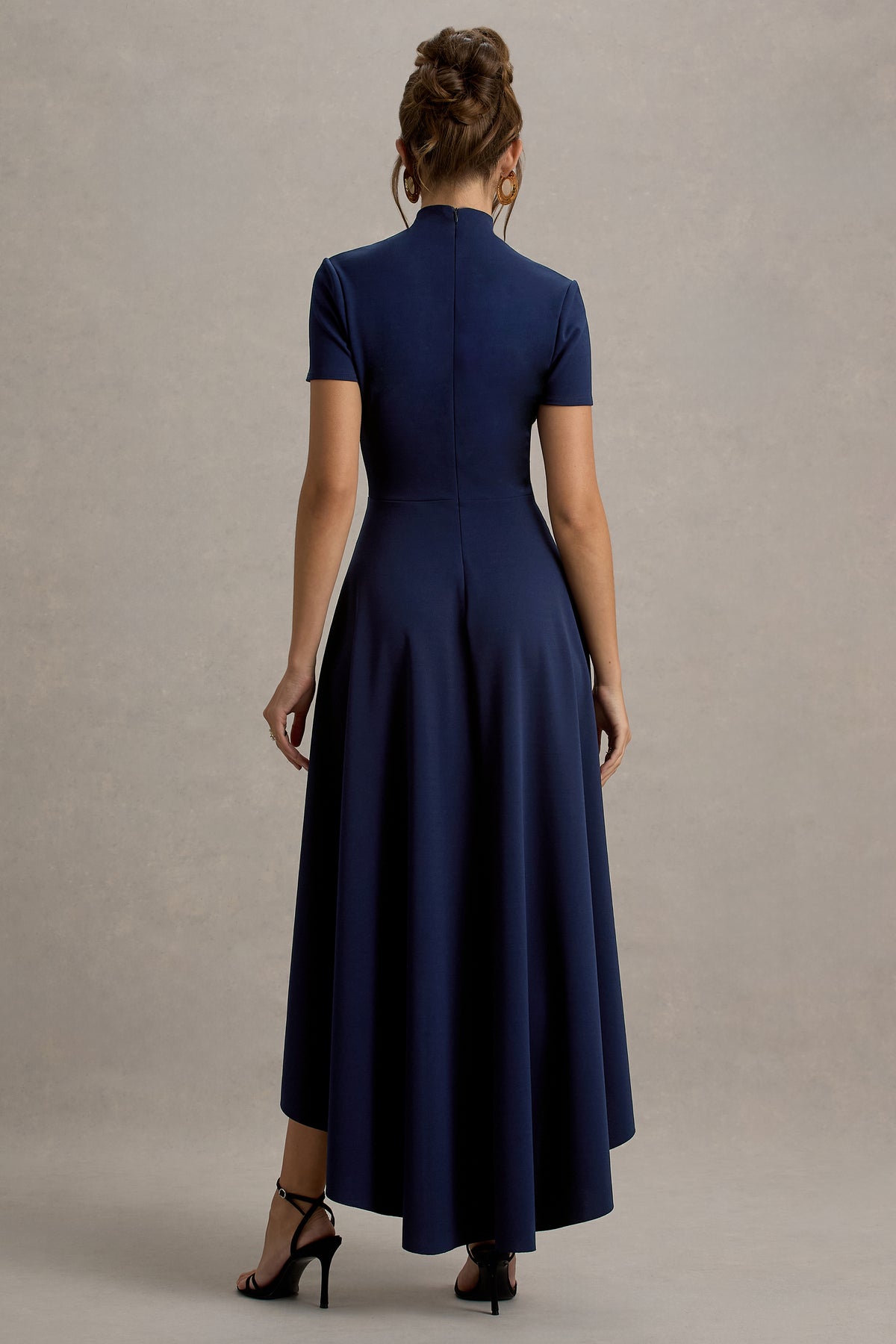 ECM_HR_CL138718010 - Bellona  - Navy High-Neck High-Low Midi Dress 14.jpg