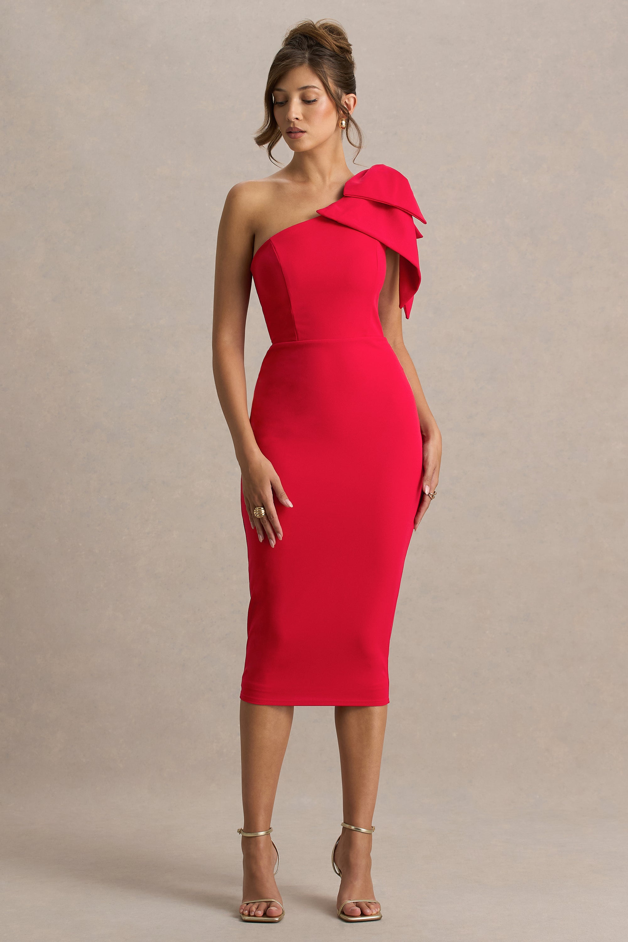 ECM_HR_CL138729100 - Ambretta Red One-Shoulder Midi Dress With Bow__Aug-22 06.jpg