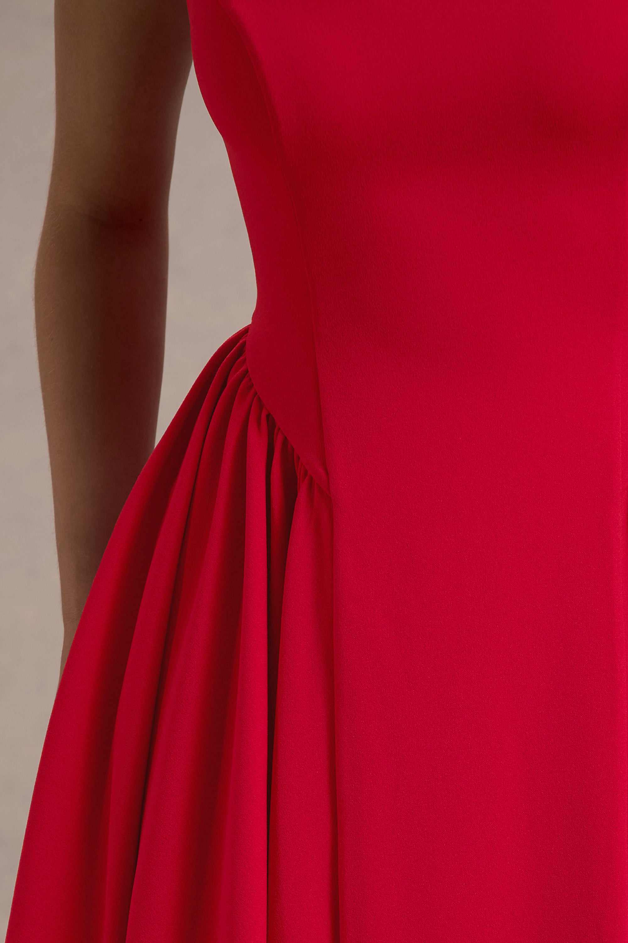 ECM_HR_CL138731100 - Muriel Red Boat-Neck Volume-Hem Midi Dress11.jpg