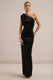 ECM_HR_CL138732001 - Zephira _ Black Velvet Asymmetric-Neck Maxi Dress With Bow Detail2.jpg