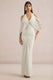 ECM_HR_CL138734110 - Chara _ White Halter-Neck Maxi Dress With Ruched Detailing And Lace Sleeves Detail0.jpg