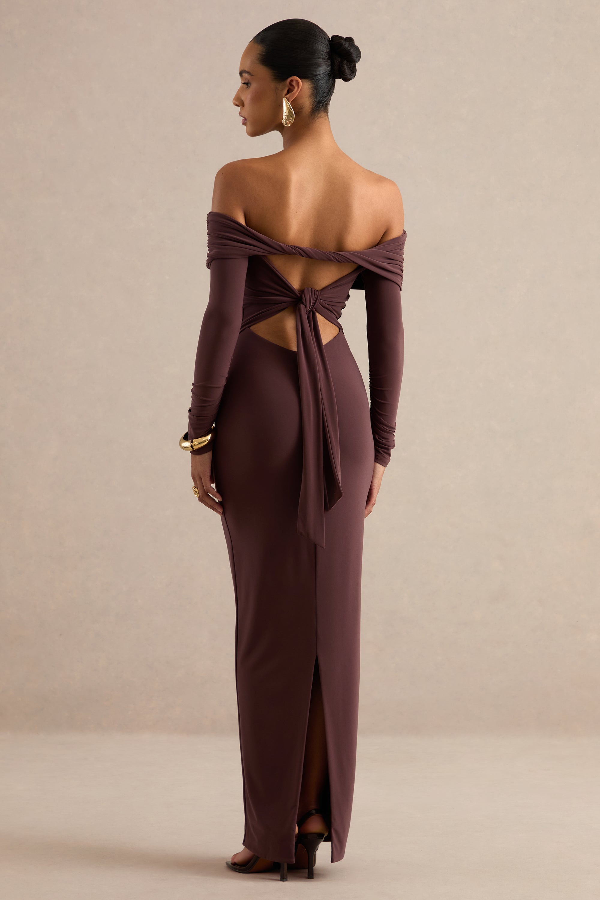 ECM_HR_CL138758022 - Keirae _ Dark Brown Bardot-Neck Maxi Dress 6.jpg