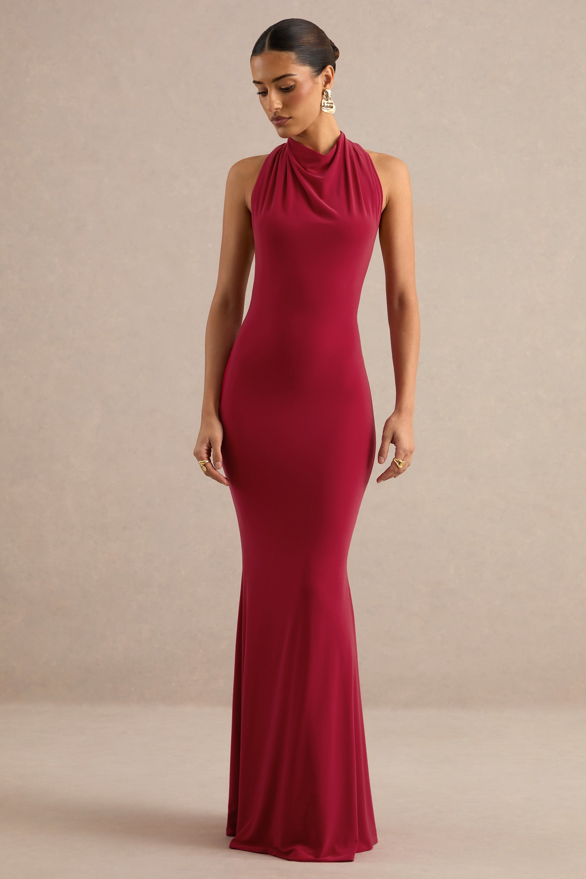 ECM_HR_CL138770100 - Lyrielle _ Red Halter-Neck Maxi Dress7.jpg